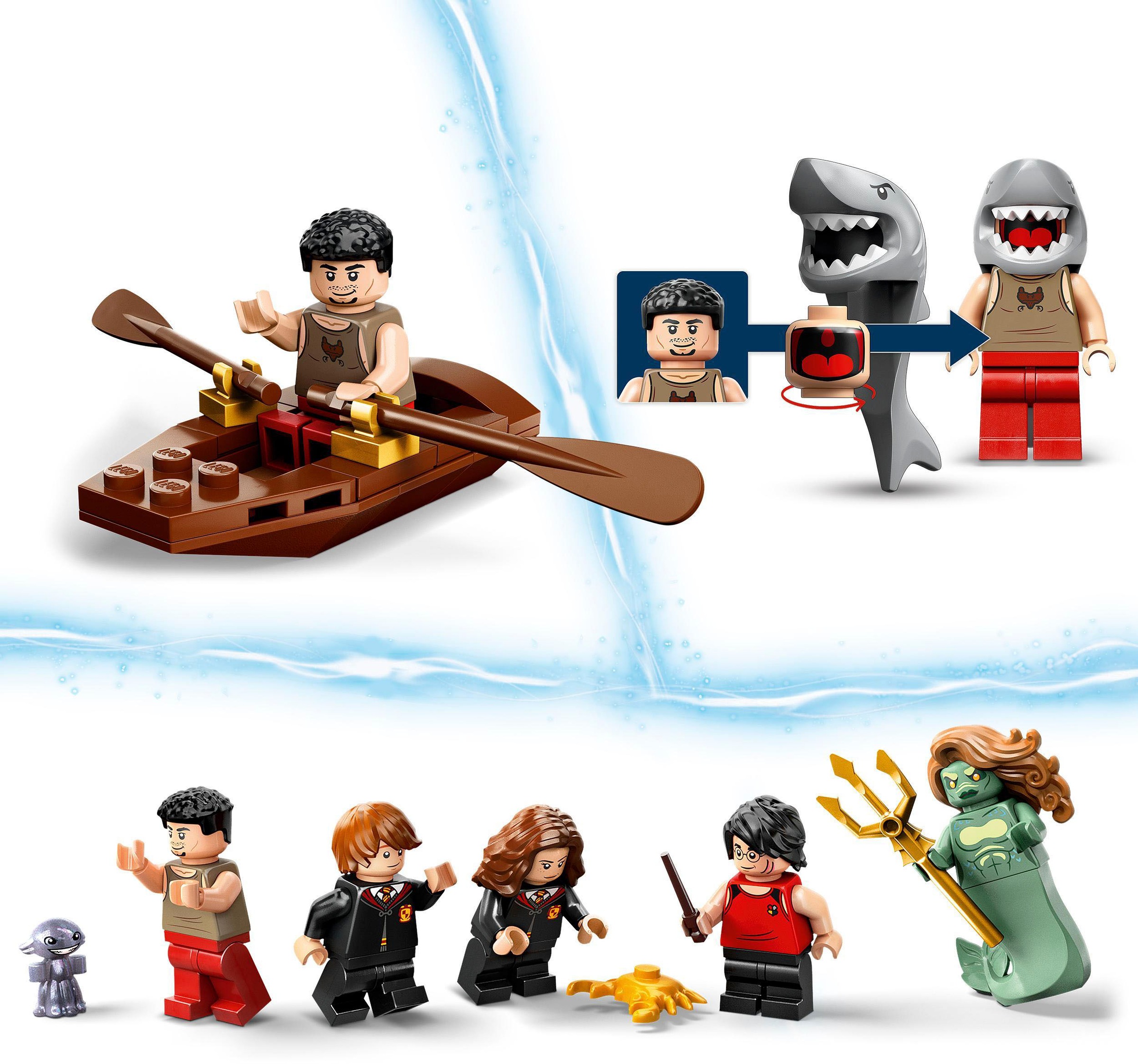 LEGO® Konstruktionsspielsteine »Trimagisches Turnier: Der Schwarze See (76420), LEGO® Harry Potter™«, (349 St.)