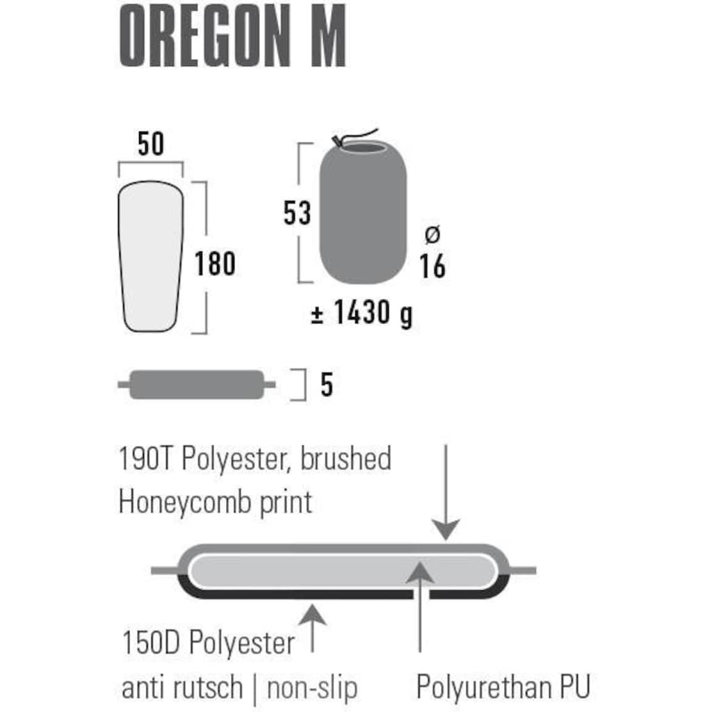 High Peak Thermomatte »selbstaufblasbare Matte Oregon«