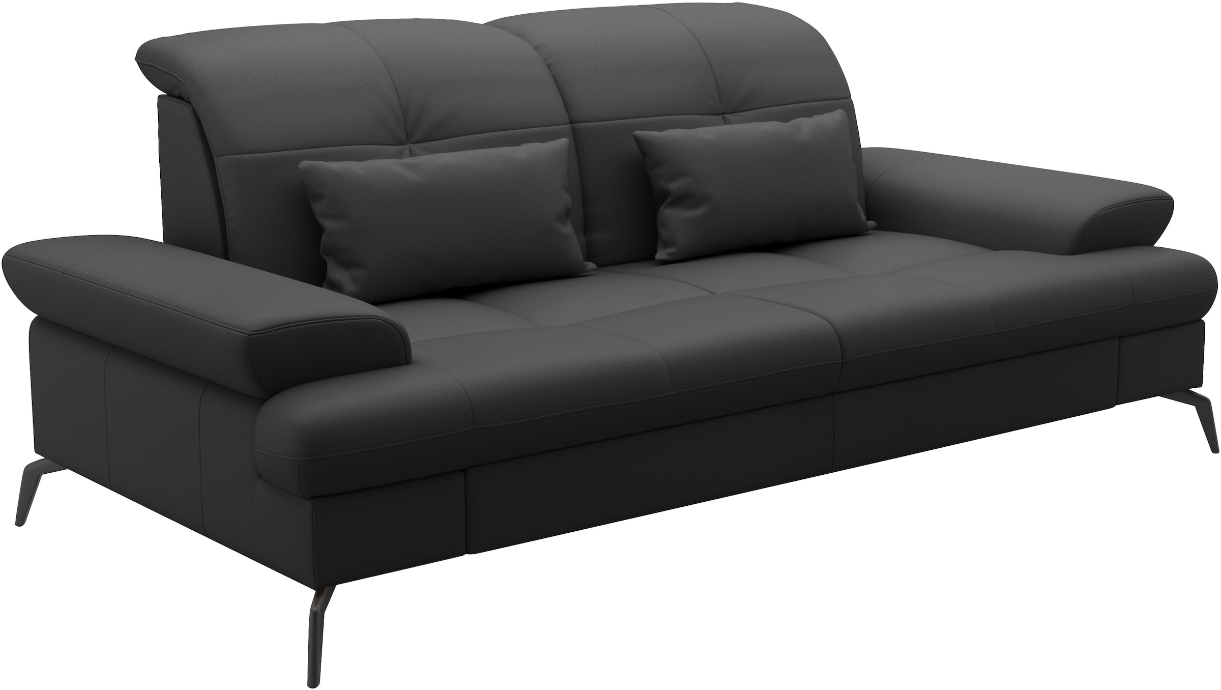 sit&more 2,5-Sitzer »Amica, inkl. Sitztiefenverstellung und Armteilverstellung«, wahlweise mit Kopfteilverstellung und Bettfunktion