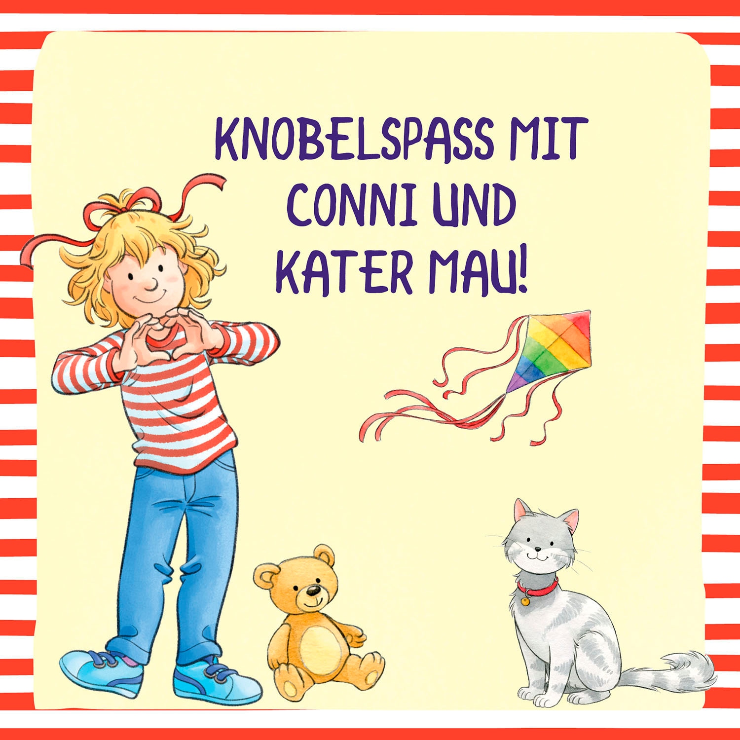 Kosmos Spiel »Meine Freundin Conni - Kunterbunter Knobelspaß«, Made in Germany