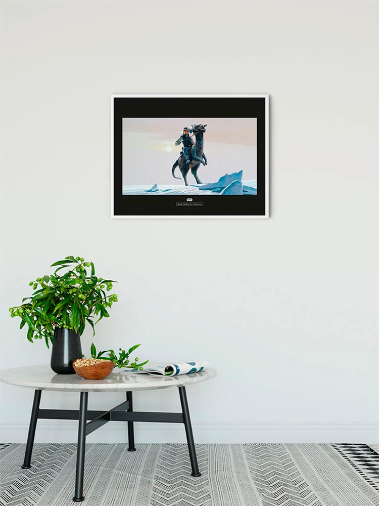 Komar Bild »Star Wars Classic RMQ Hoth Tauntaun« Star Wars 1 Stk. tlg. Wandbild zur Dekoration im Kinderzimmer - ohne Rahmen