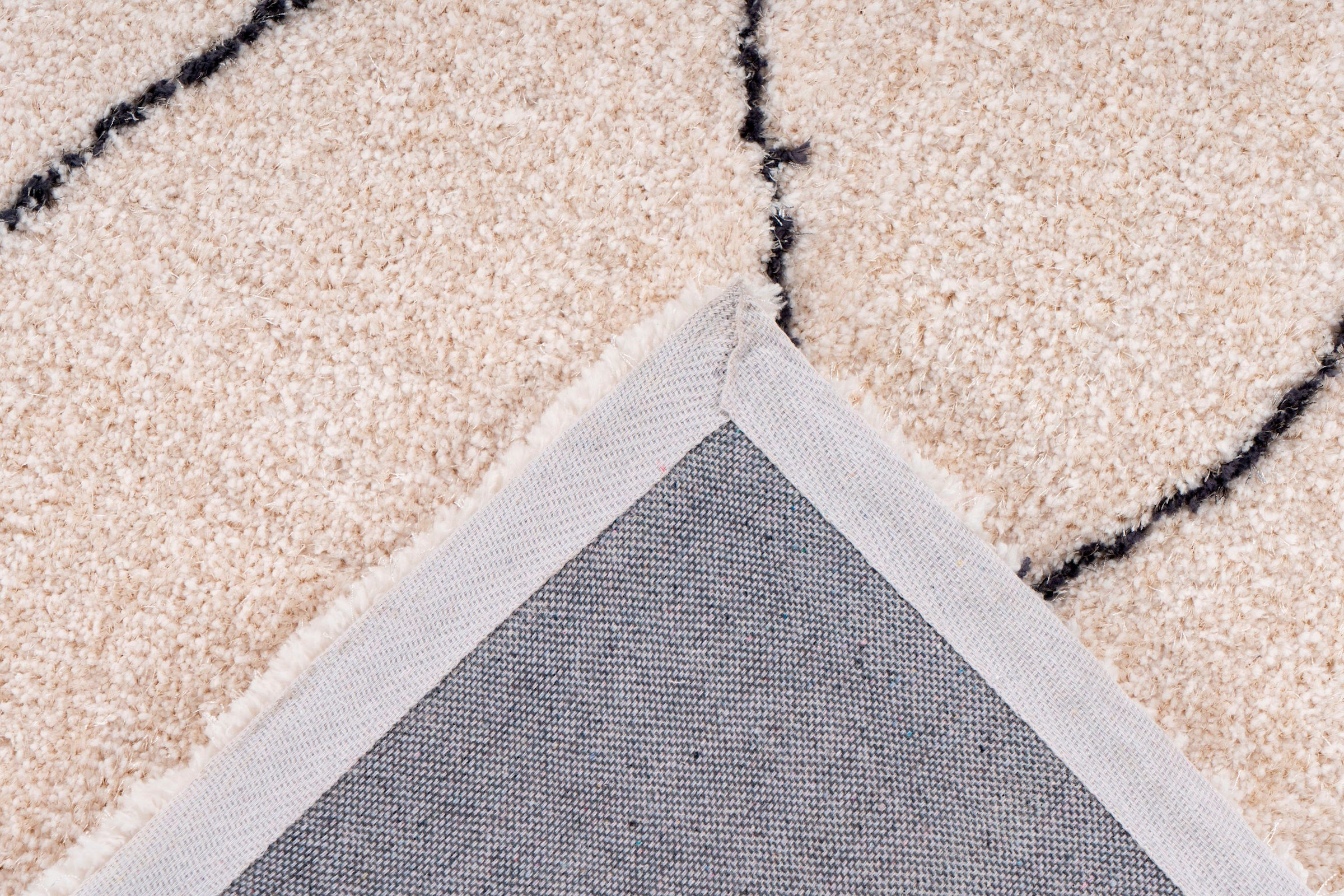 my home Hochflor-Teppich »Bella« rechteckig 27 mm Höhe Retro, Wohnzimmer