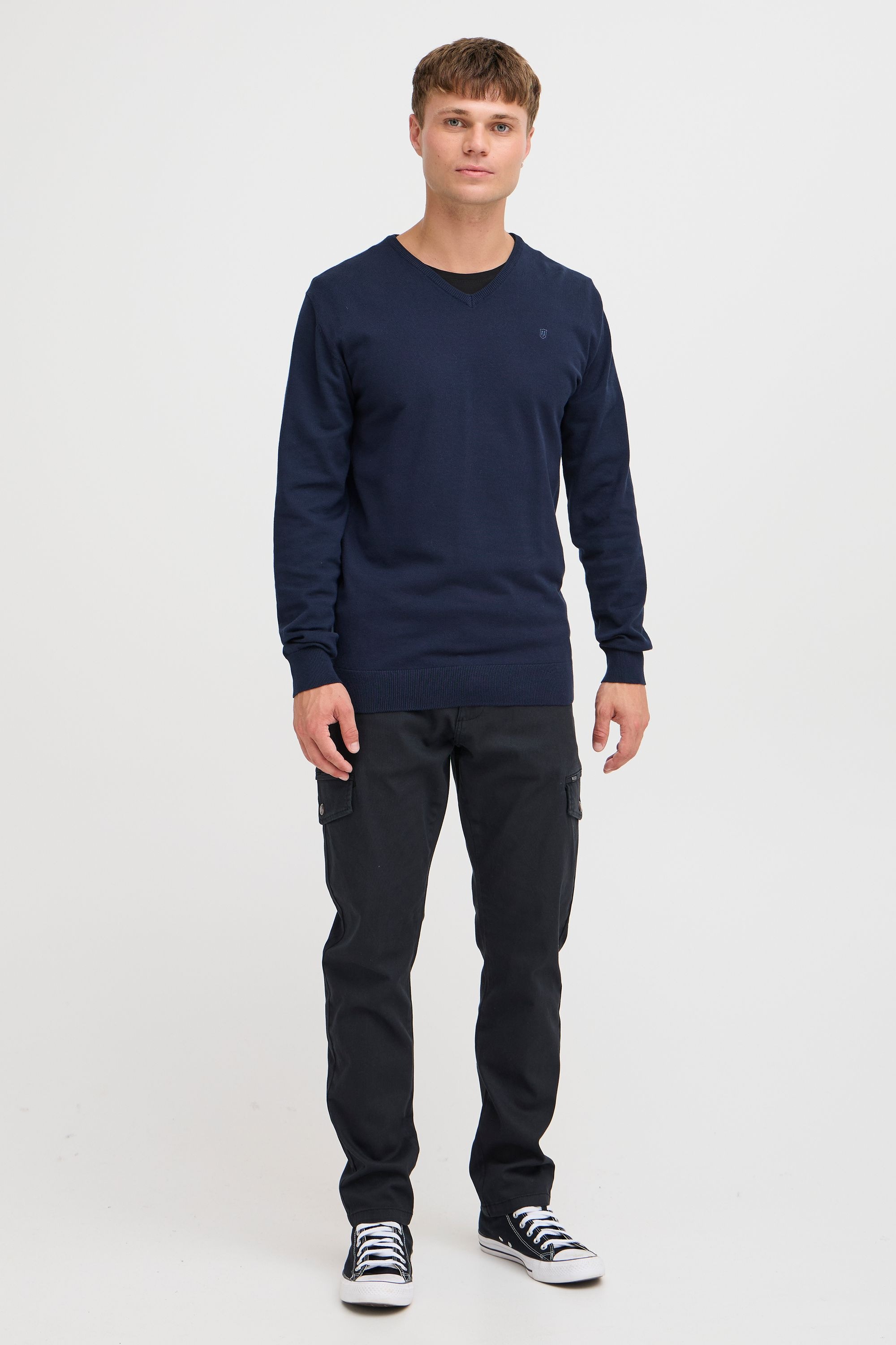 Indicode Strickfleece-Pullover »Strickpullover IDBellix«