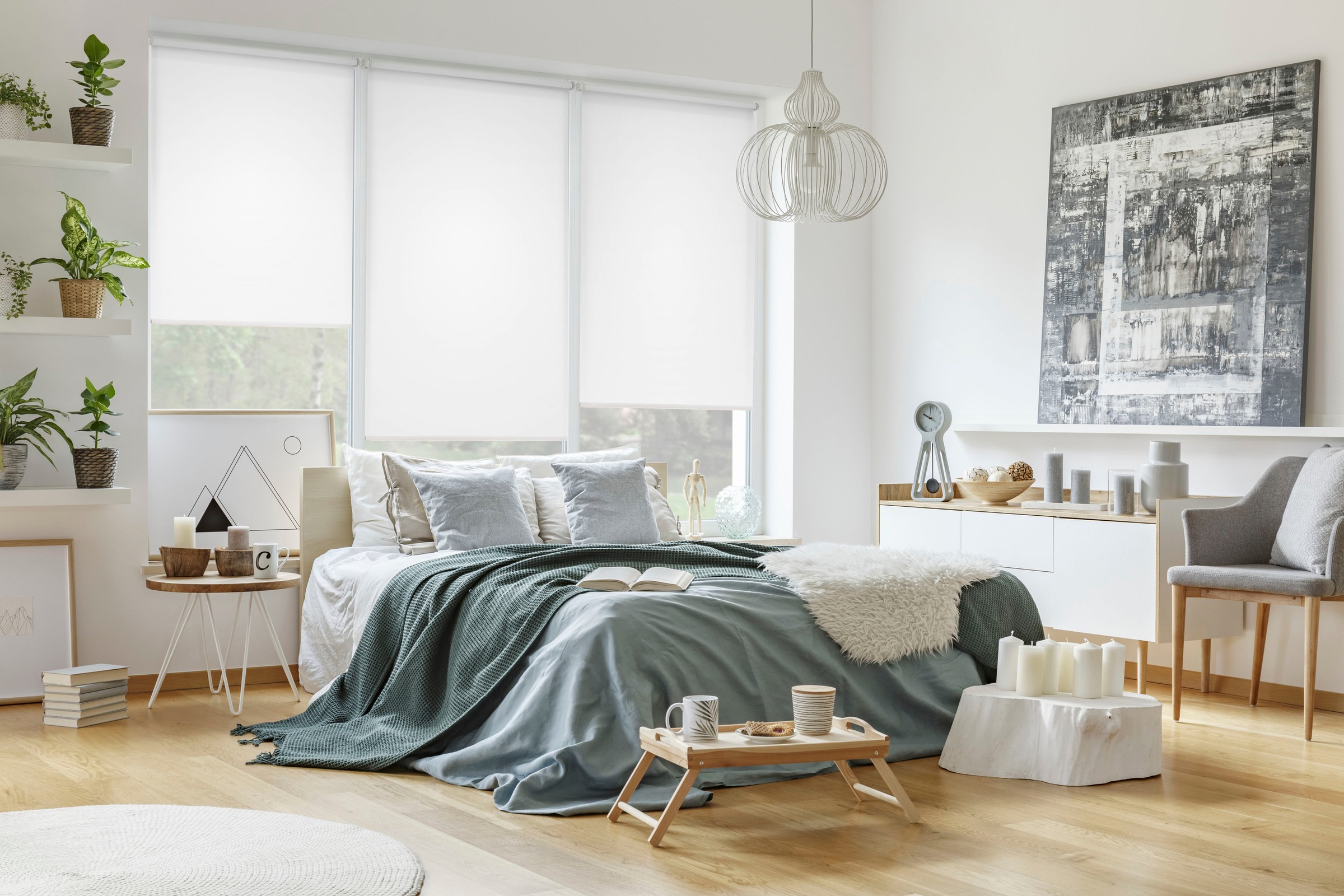 GARDINIA Seitenzugrollo »EASYFIX Rollo Uni«, Lichtschutz, ohne Bohren, Schraubmontage möglich