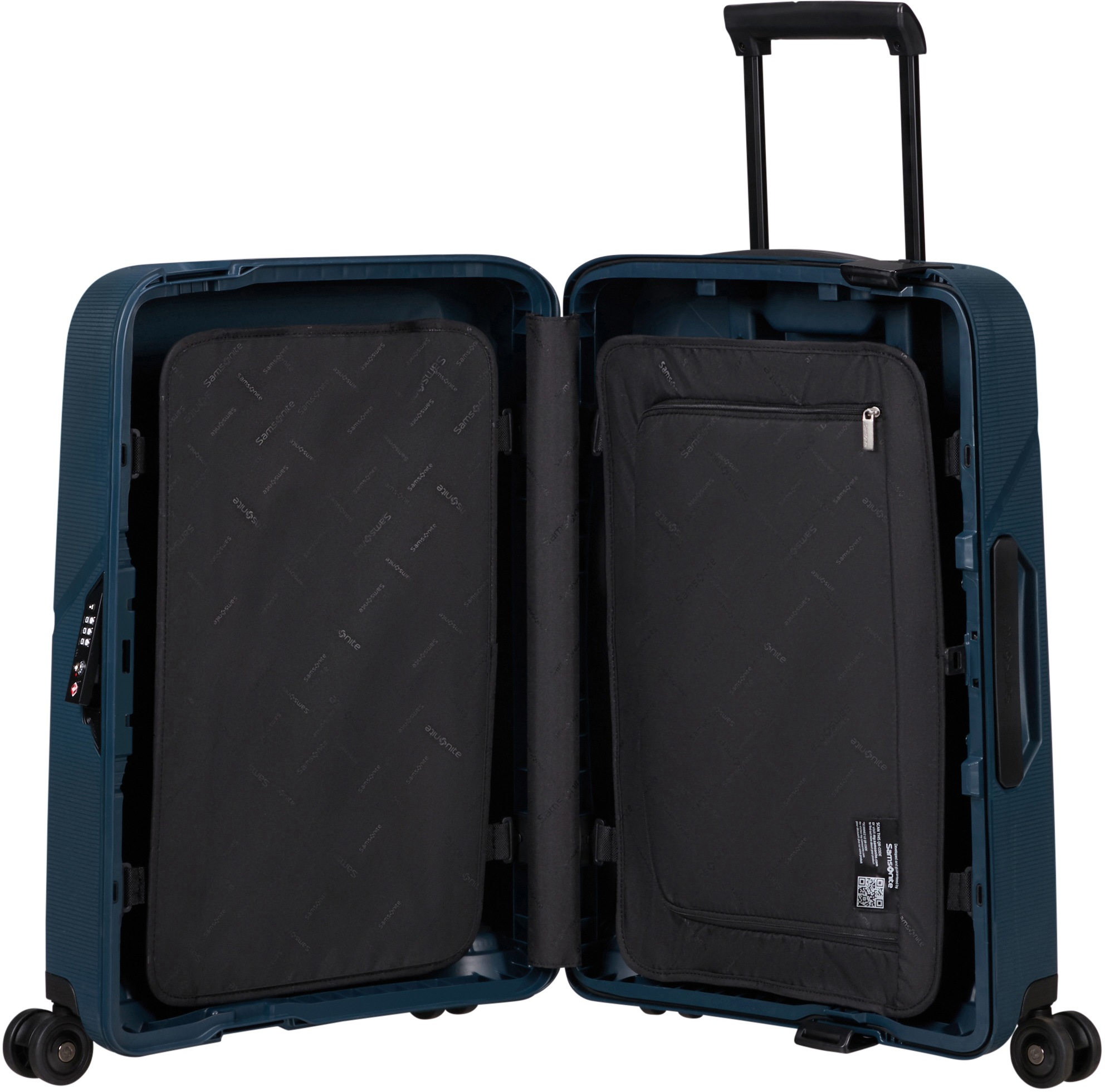 Samsonite Hartschalen-Trolley »MAGNUM, verschiedene Größen und Farben« 38 l 4 Rollen mit arretierbarem und versenkbarem Druckknopf-Trolleysystem