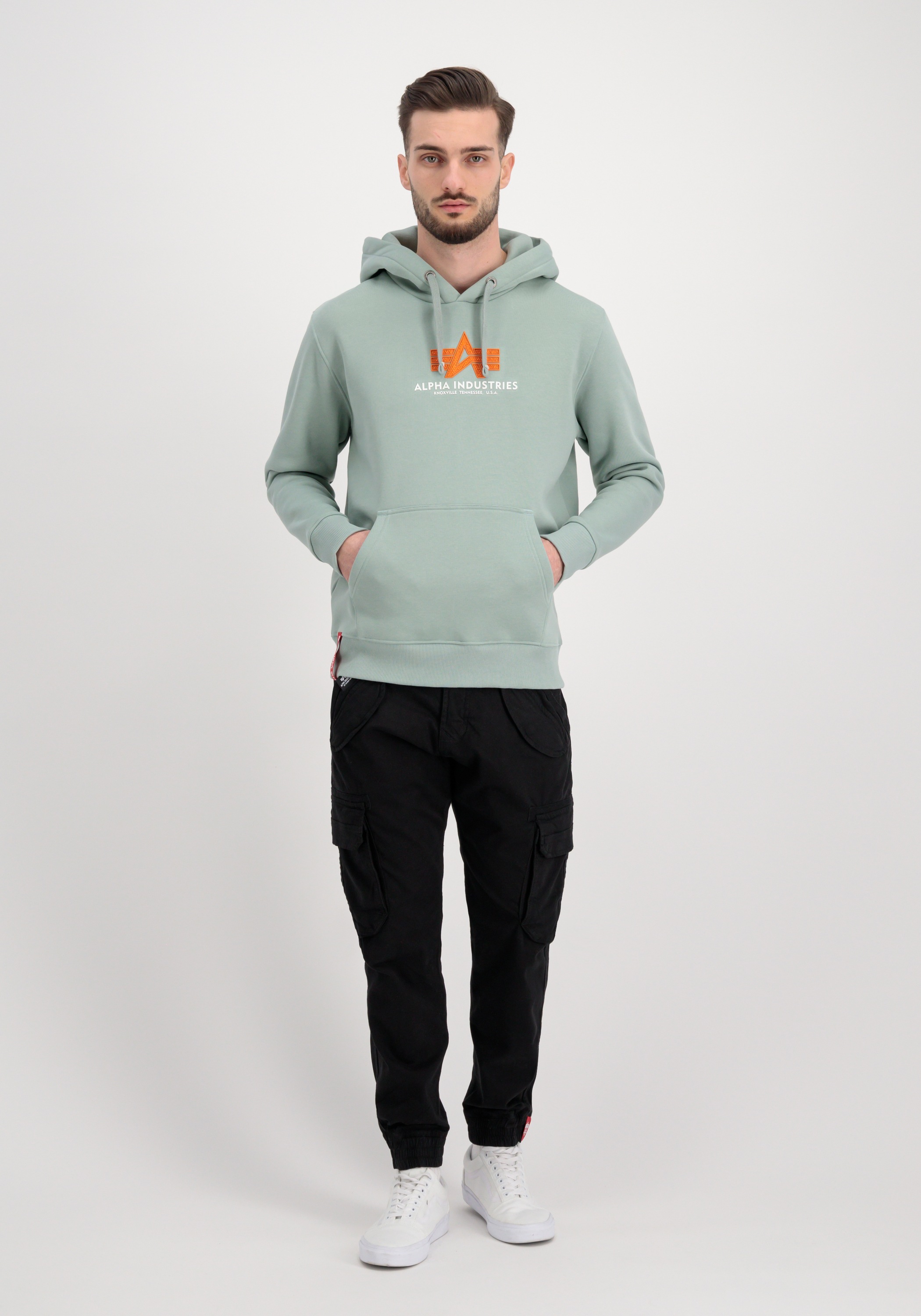 Alpha Industries Hoodie »Alpha Industries Men - Hoodies Basic Hoodie BL Rubber«