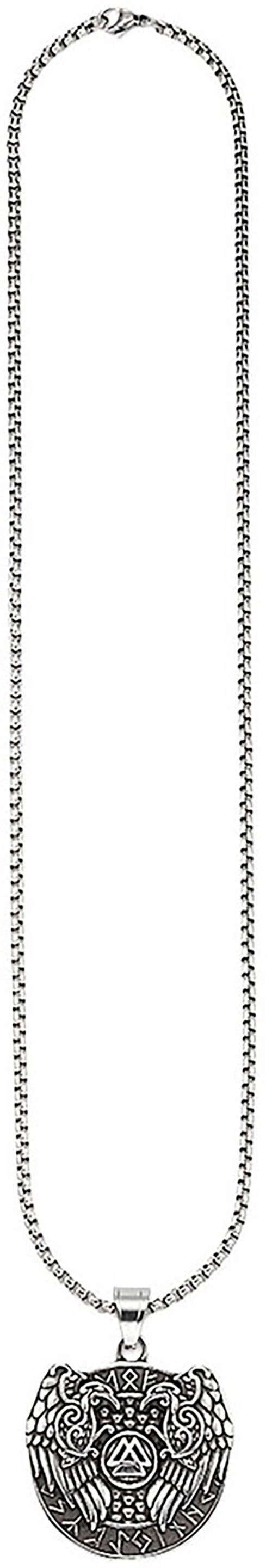 Bruno Banani Kette mit Anhänger »Schmuck Geschenk Edelstahlkette mit Anhänger rund«