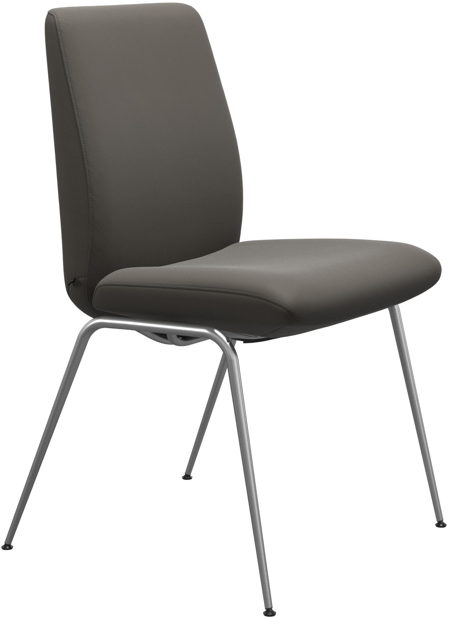 Stressless® Polsterstuhl »Laurel«, Leder PALOMA, Low Back, Größe L, mit Beinen aus Stahl in Schwarz matt