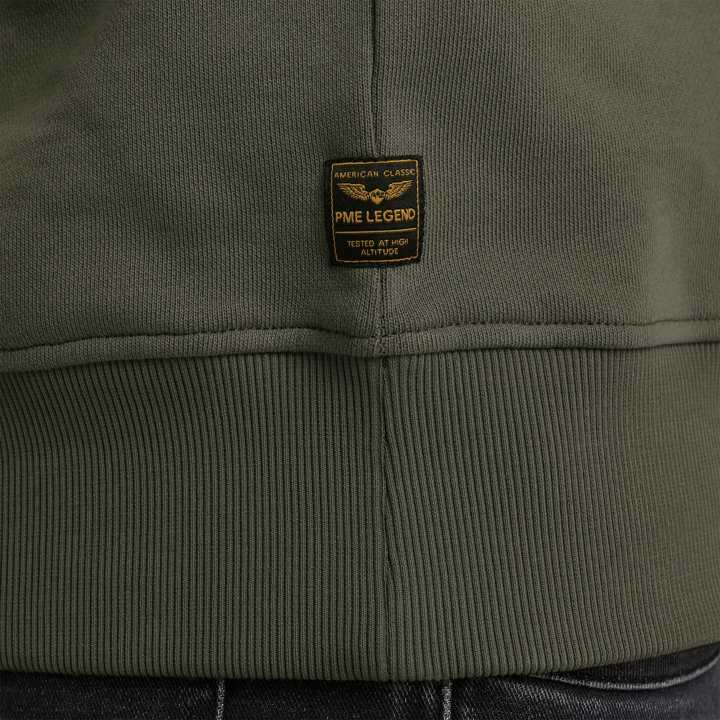 PME LEGEND Sweatshirt »Crewneck soft terry with logo«, mit Logo Stickerei