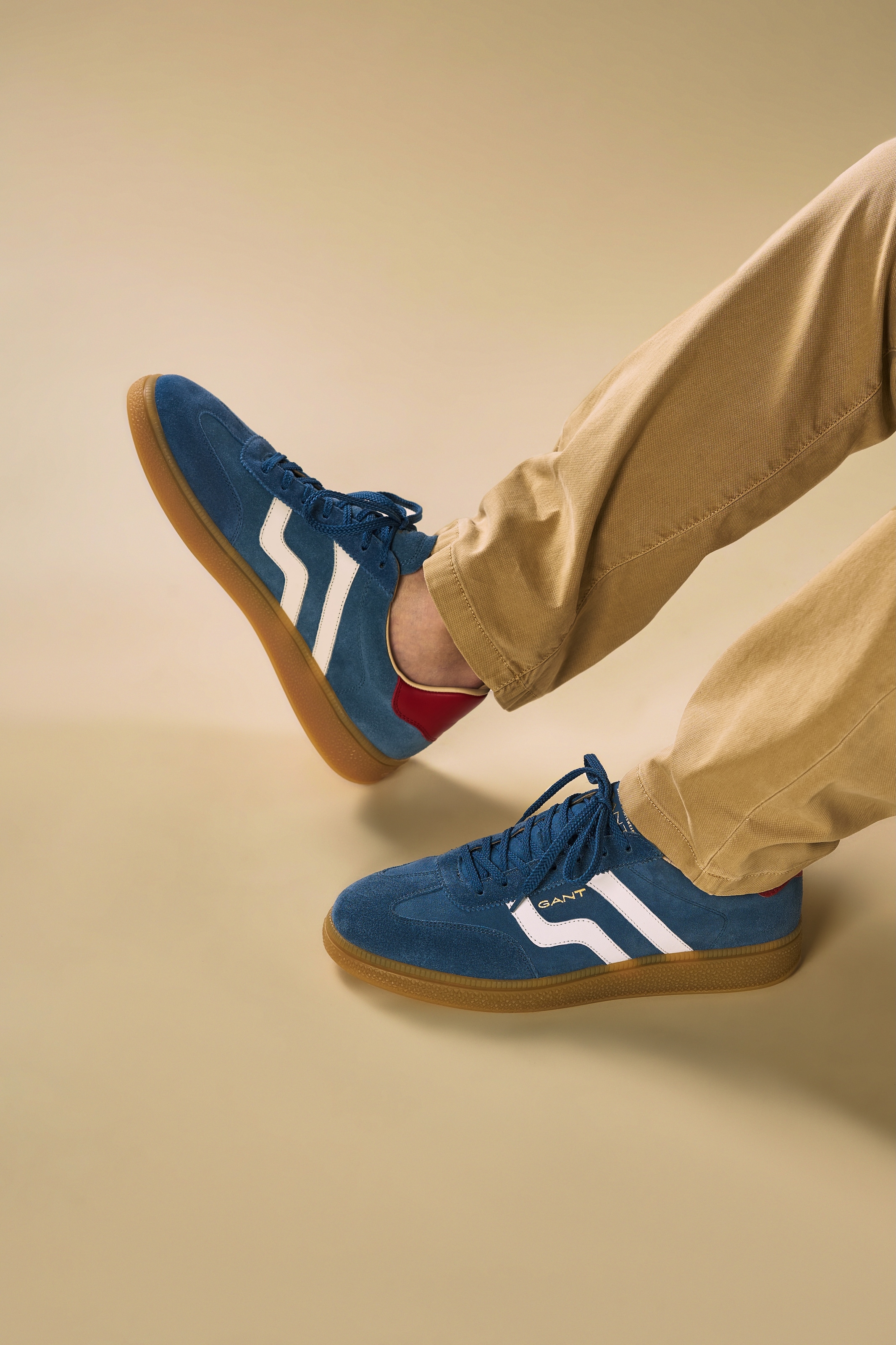 Gant Sneaker »Cuzmo«, Schnürschuh, Retro Sneaker mit Wechselfußbett