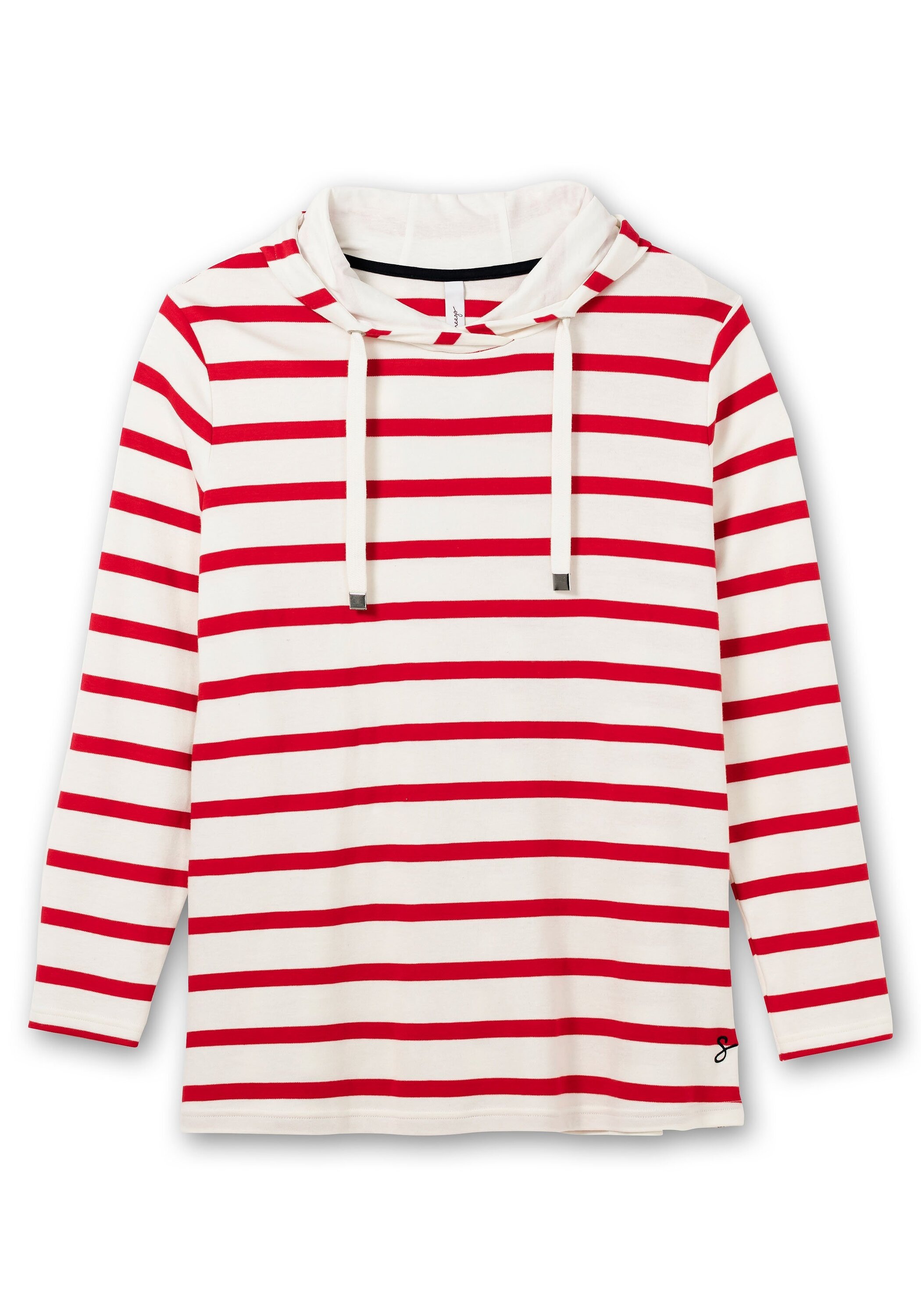 Sheego Langarmshirt »Langarmshirt mit Kapuze«, mit Kapuze