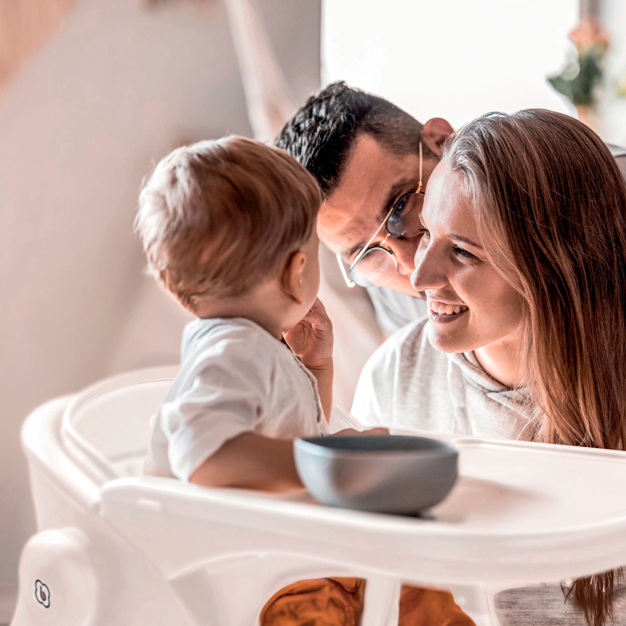 BabyGo Kombihochstuhl »Levels«, inklusive Wippe
