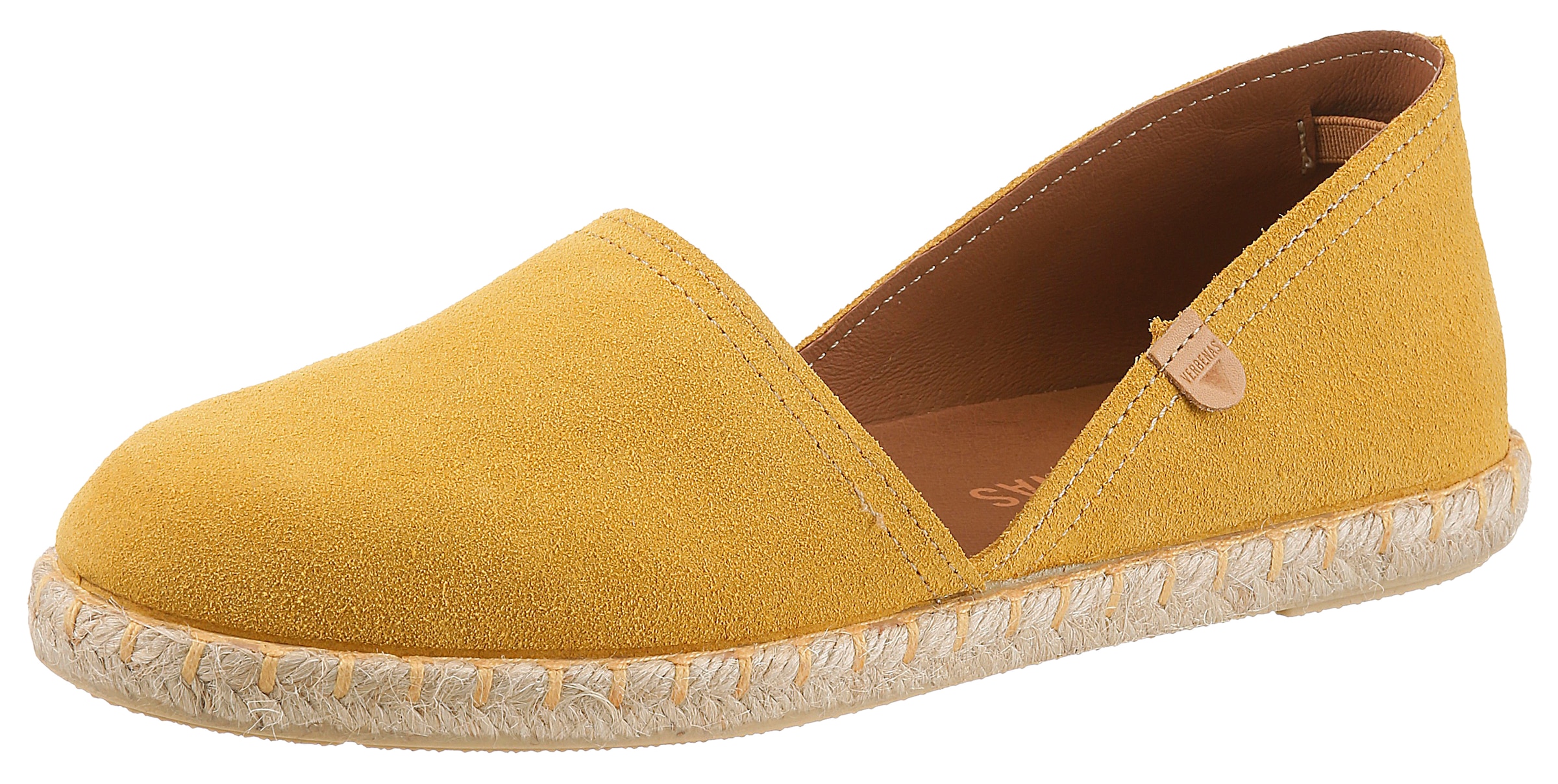 VERBENAS Espadrille »CARMEN SERRAJE«  Sommerschuh, Schlappen mit Jute-Rahmen