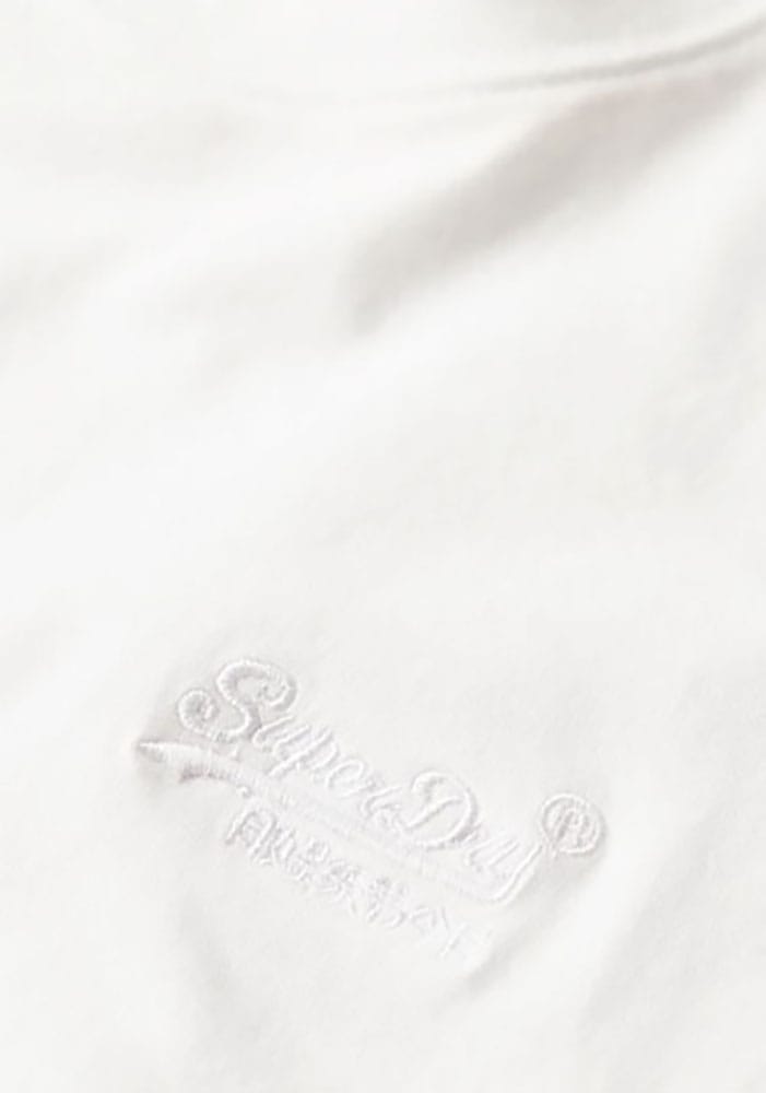 Superdry Rundhalsshirt »Vintage Logo Emb Te« schmale Passform, aus Baumwolle und Single Jersey, mit Stickerei