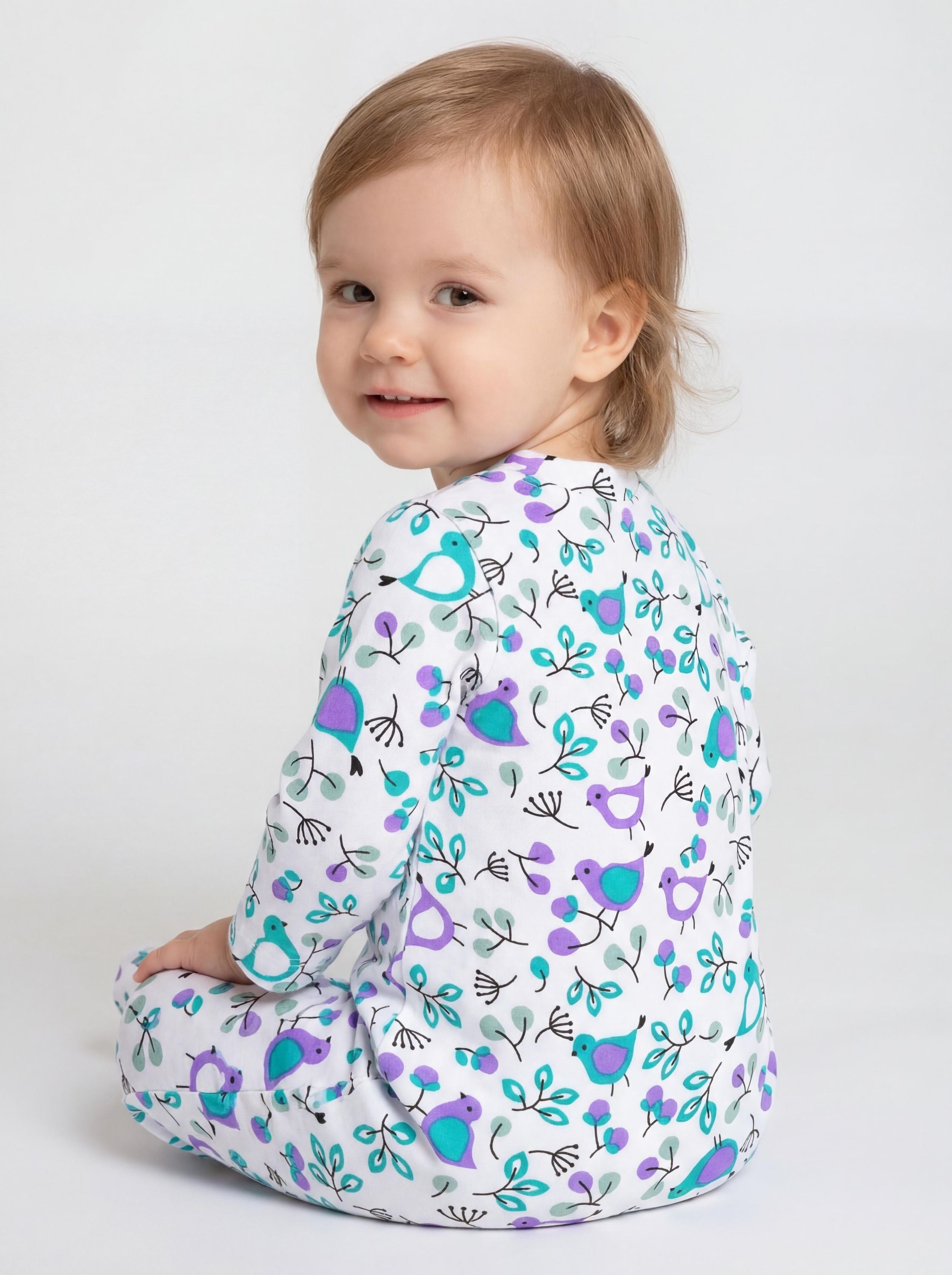 TupTam Strampler »Schlafstrampler Baby Mädchen Schlafstrampler mit Fuß 3er Pack«