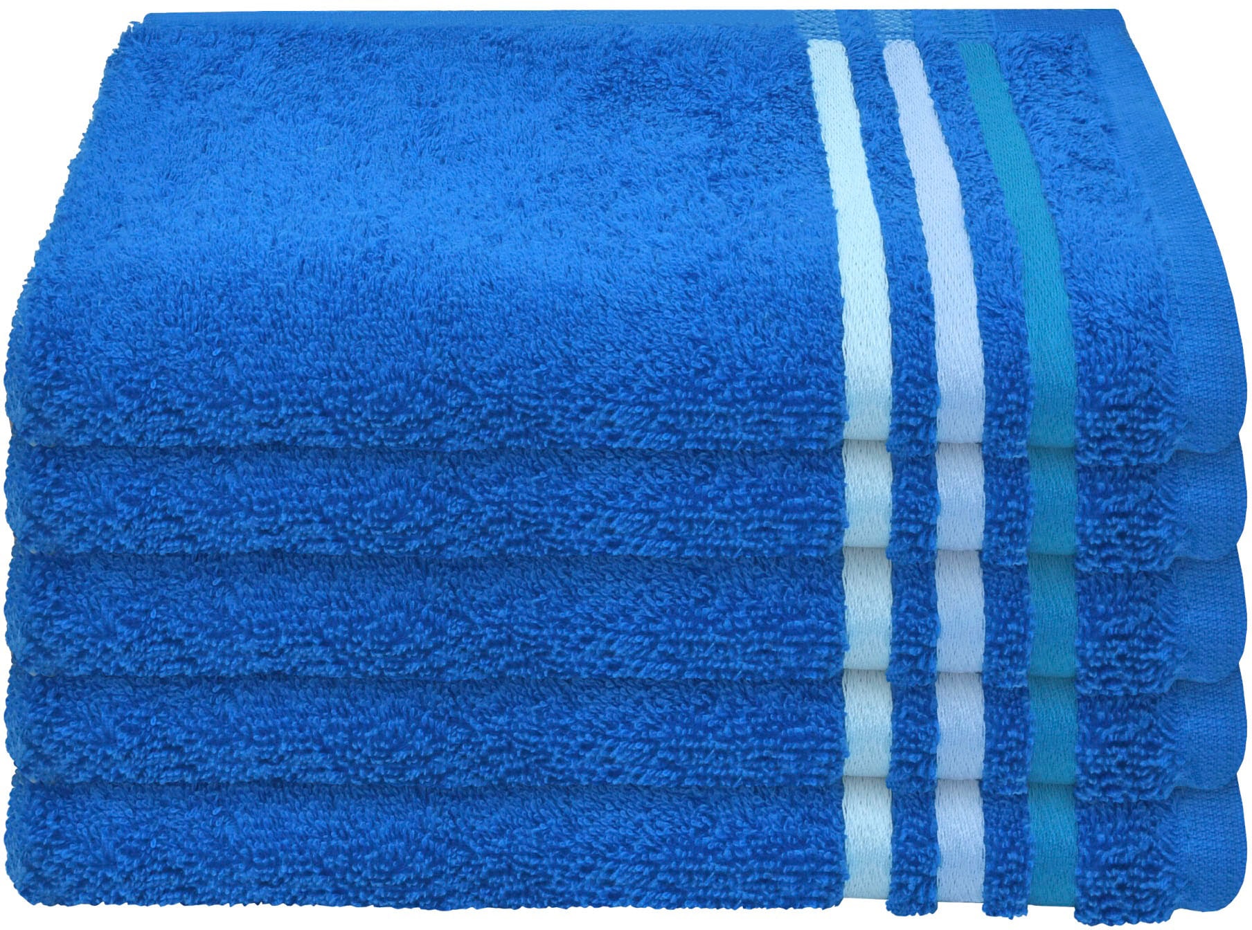 Gästehandtücher »Skyline Color aus 100 % Baumwolle mit eleganter Streifenbordüre«,...