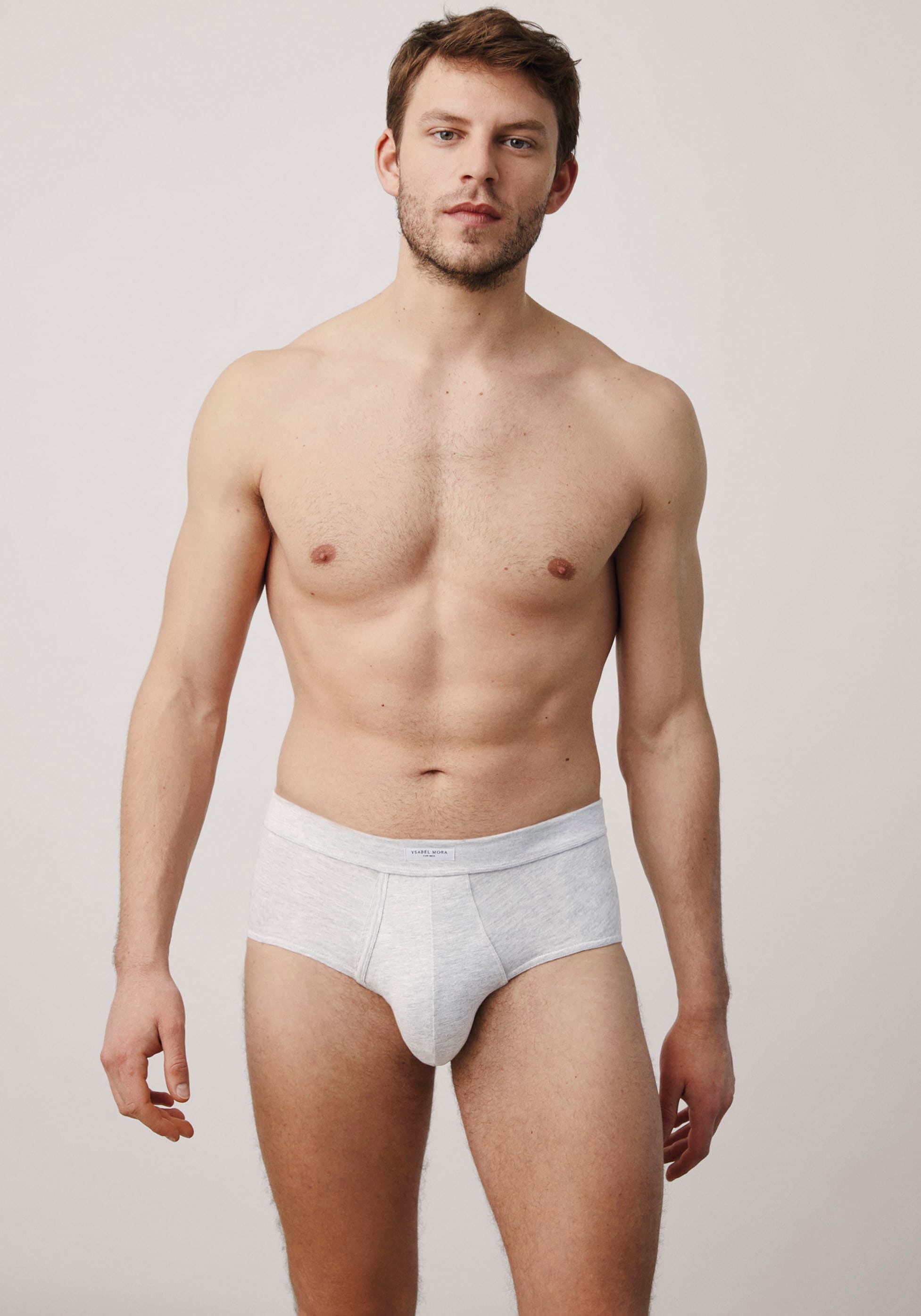 YSABEL MORA Slip »BASIC COLLECTION COTTON«, (3er Pack), mit praktischem Eingriff im Schritt