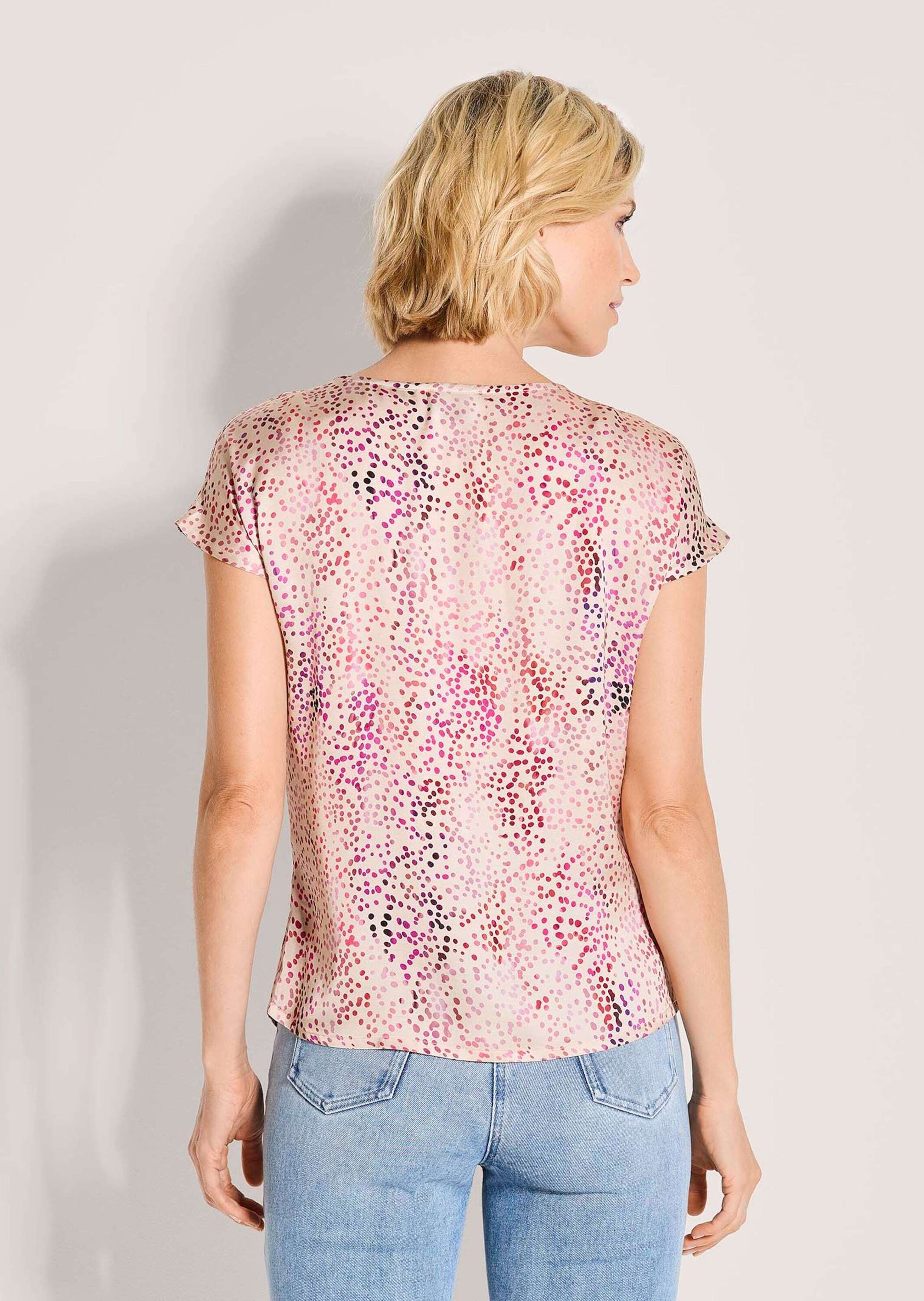 MADELEINE Shirtbluse »Blusenshirt Druckbluse mit Tupfenmuster«