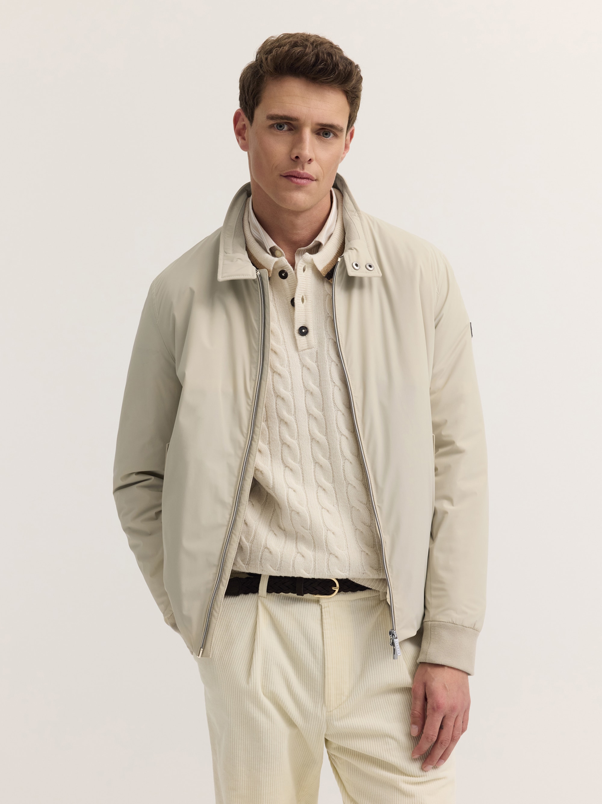 bugatti Blouson »Regular Fit« ohne Kapuze Regular Fit DynamicSeries Stretch Stehkragen