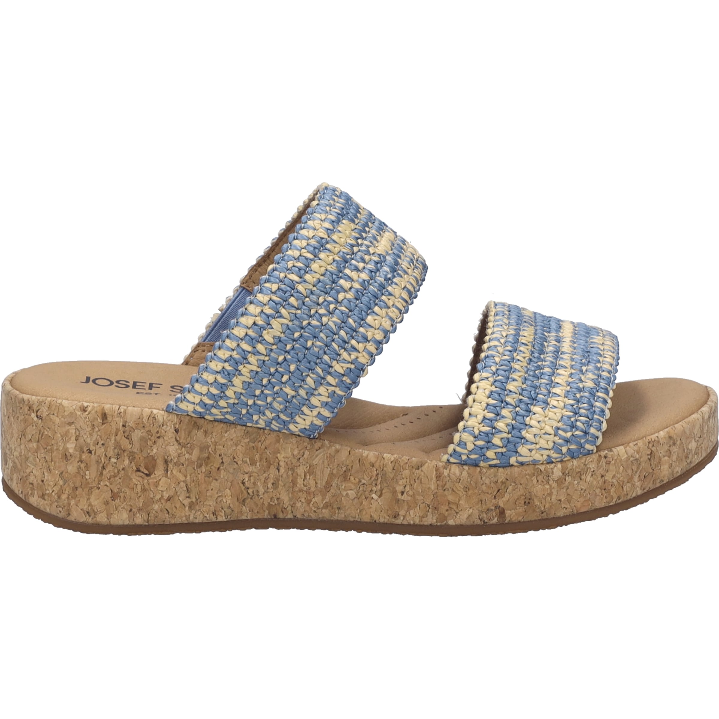 Josef Seibel Slipper »Evita 02, slate blue-multi«