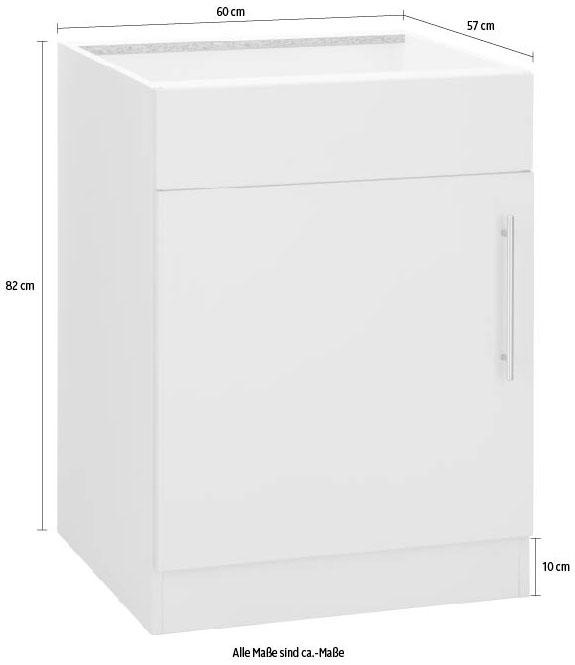 wiho Küchen Spülenschrank »Cali« 60 cm breit, ohne Arbeitsplatte