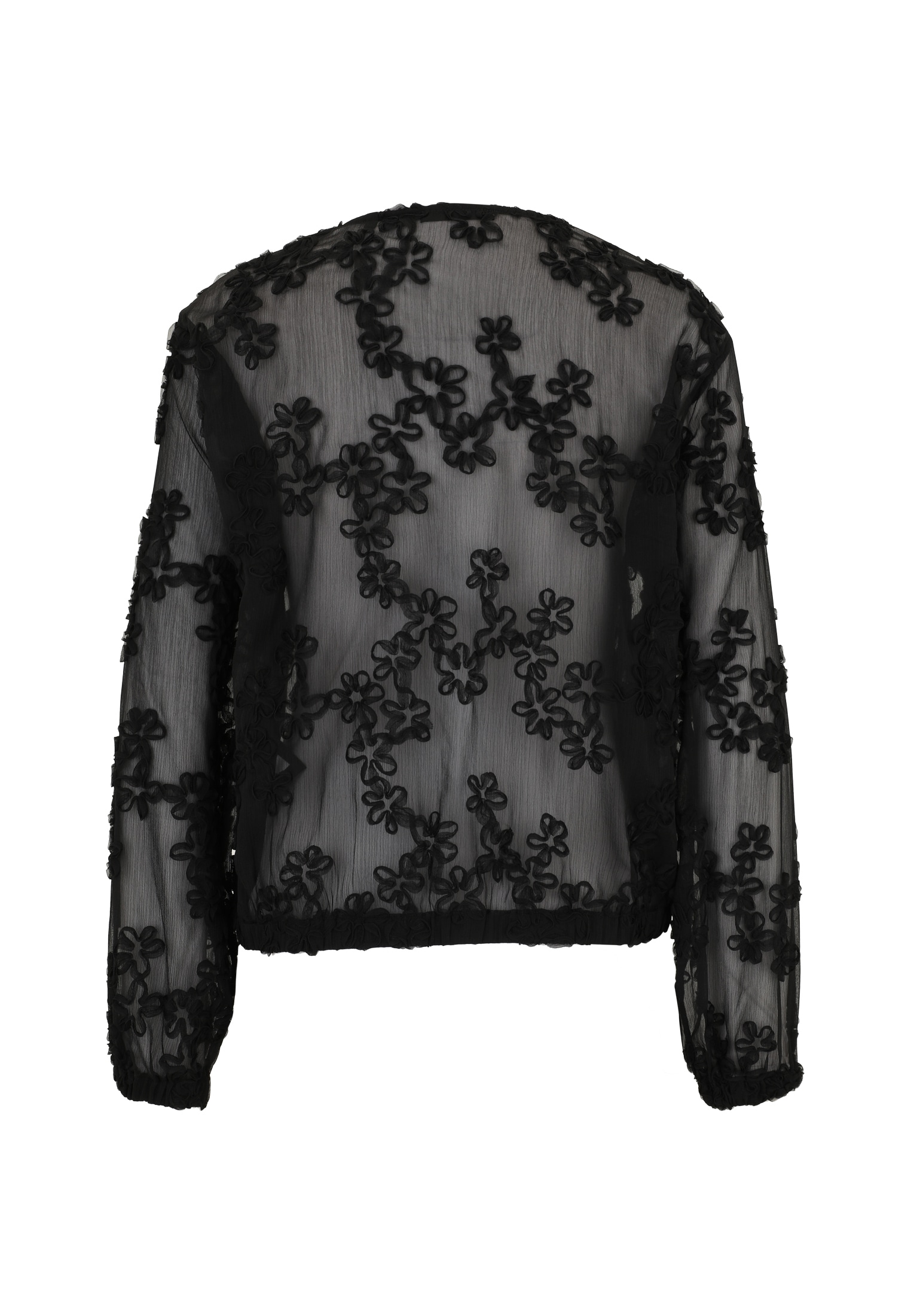 Zero Chiffonbluse »Chiffonbluse mit Blumenmuster«