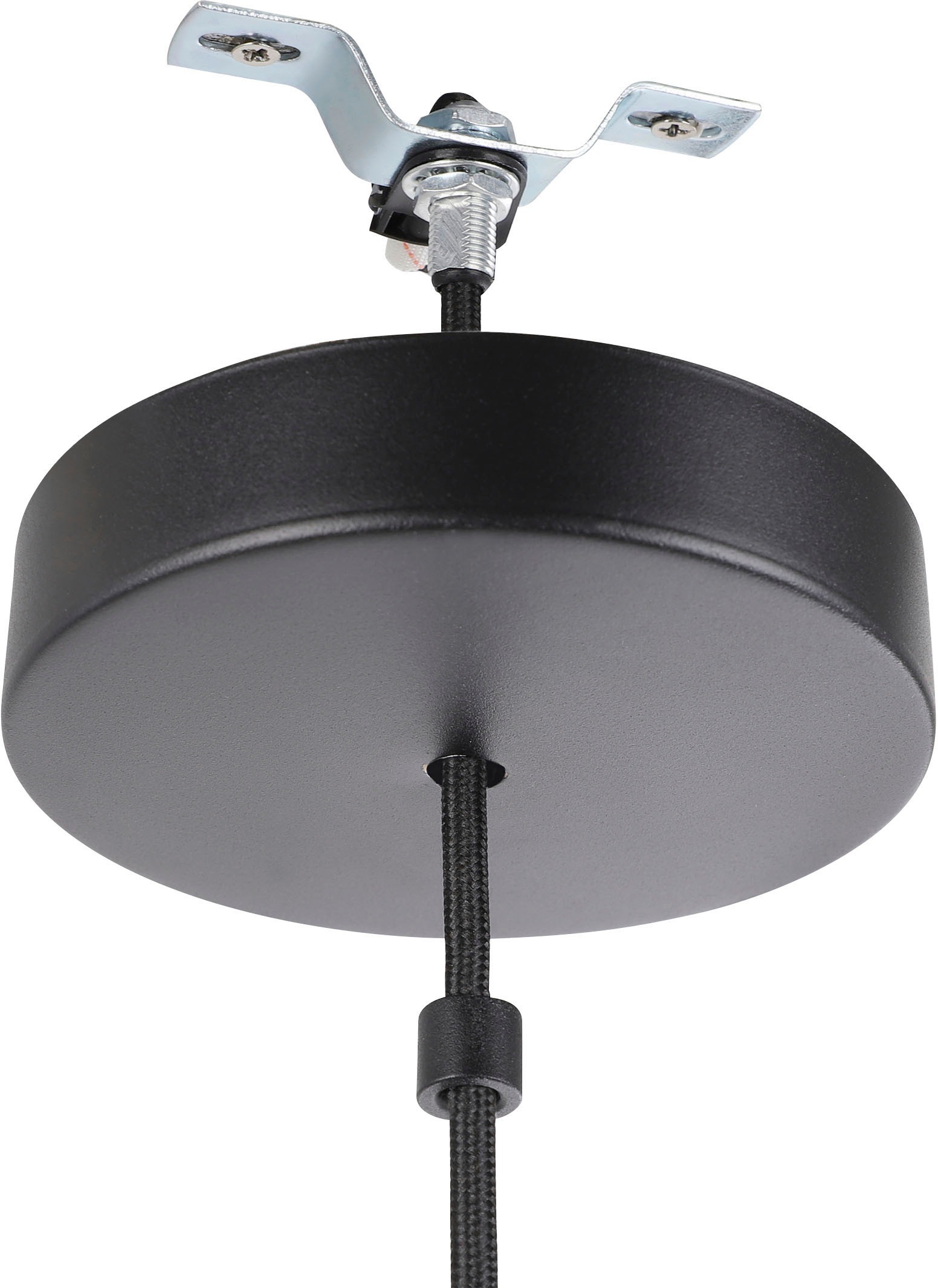 EGLO Hängeleuchte »GLYNEATH« E27 1 Stk. Hängeleuchte in schwarz aus Stahl  -  exkl. E27 - 40W