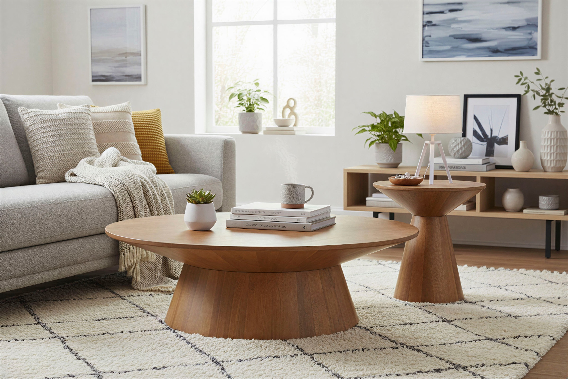 SIT Couchtisch »MANGO NATURAL« mit ovalem Sockelfuß