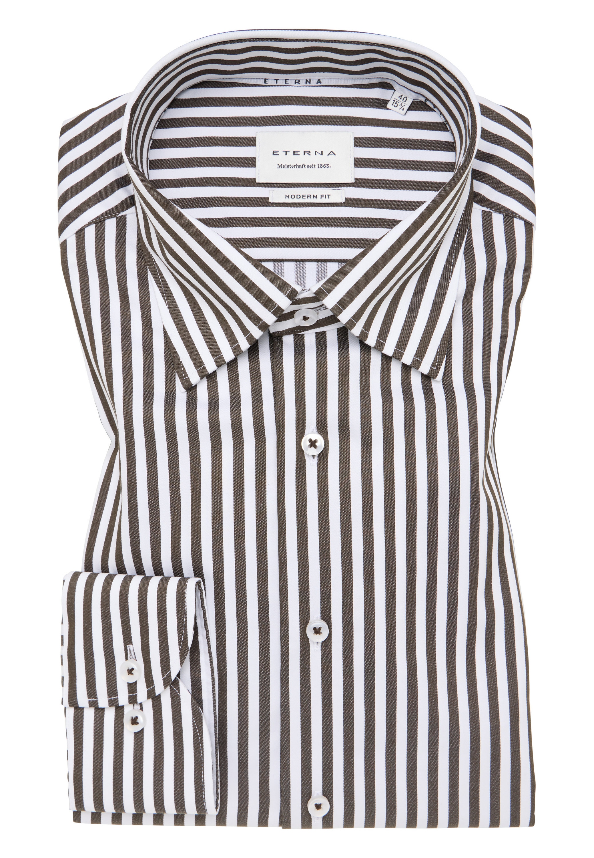 Eterna Langarmhemd »MODERN FIT« NON IRON (bügelfrei)