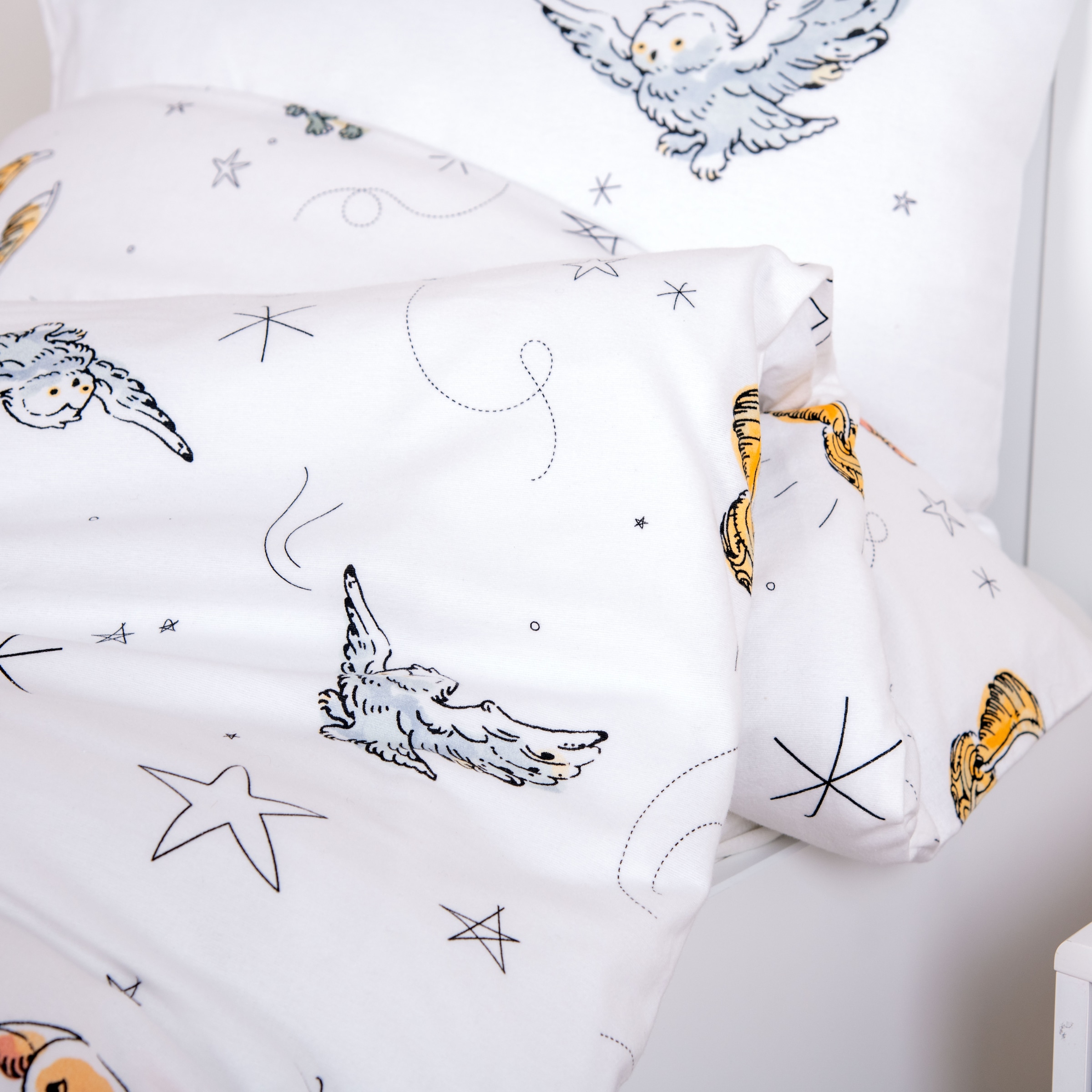 Harry Potter Babybettwäsche »Harry Potter« 2 Stk. tlg. mit niedlichem Allover-Print