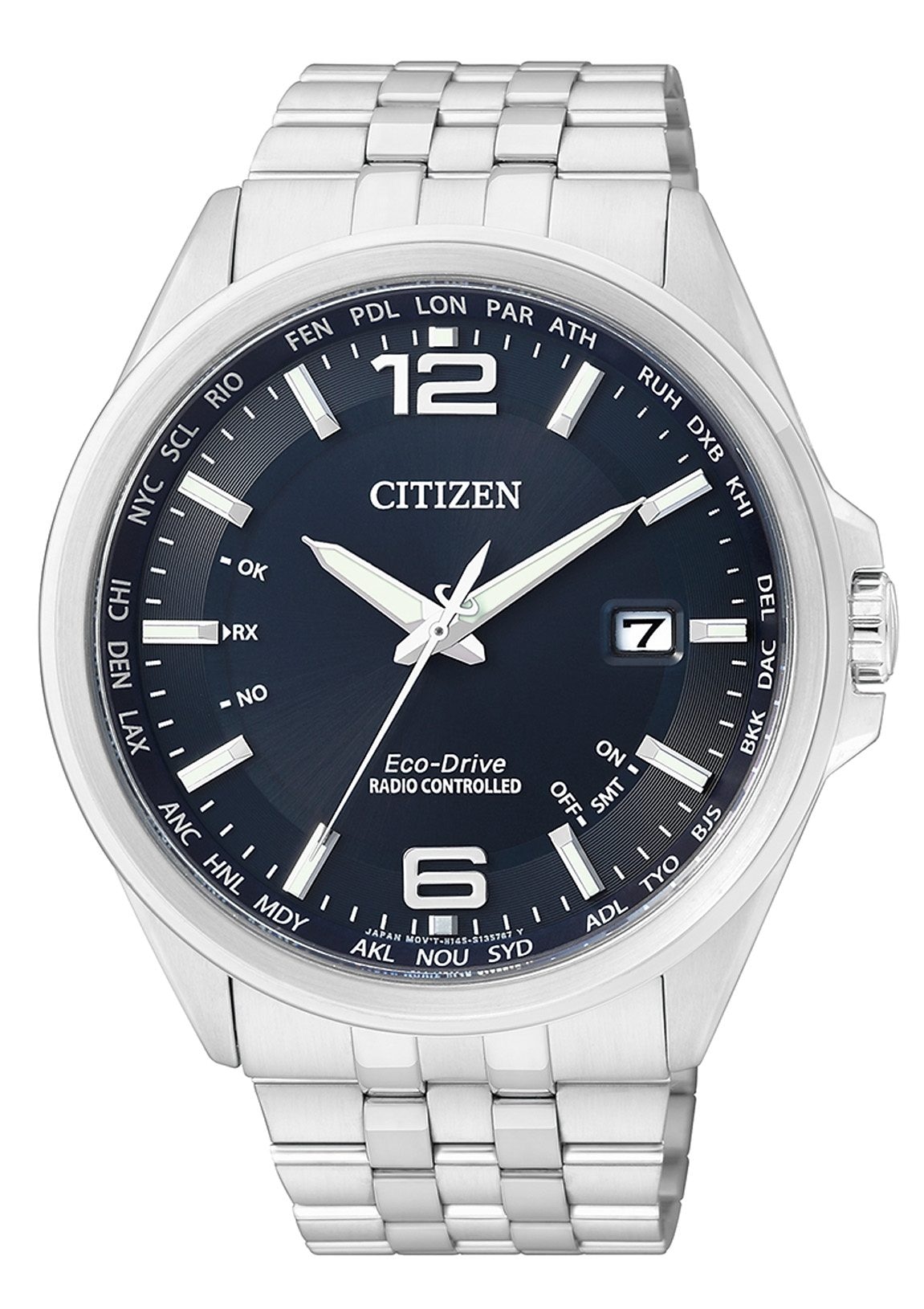 Citizen Funkuhr »CB0010-88L«, Armbanduhr, Herrenuhr, Solar