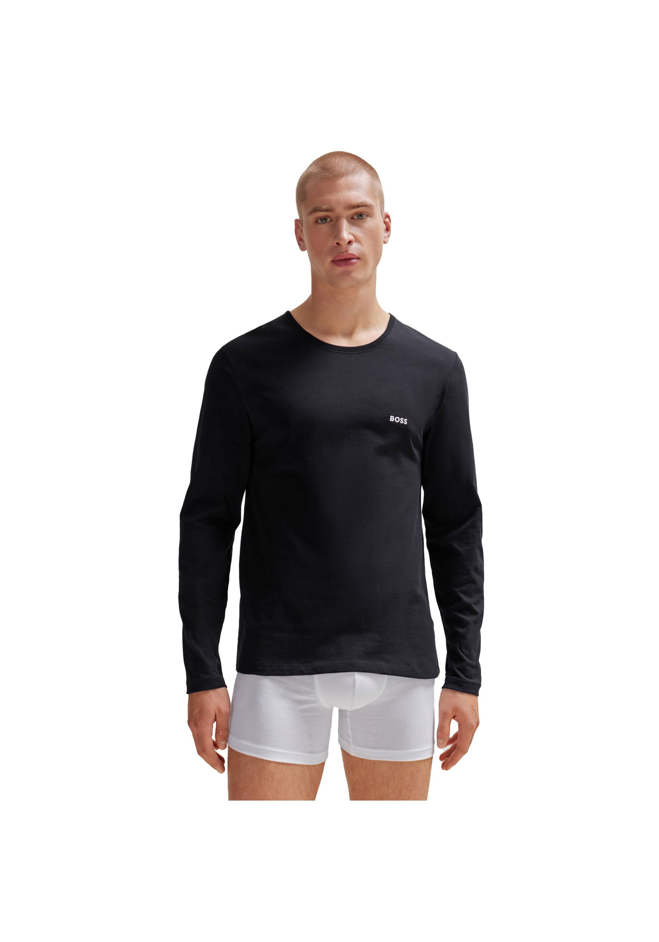 BOSS Longsleeve »Longsleeve LS ShirtRN 3P Classic 3er Pack«