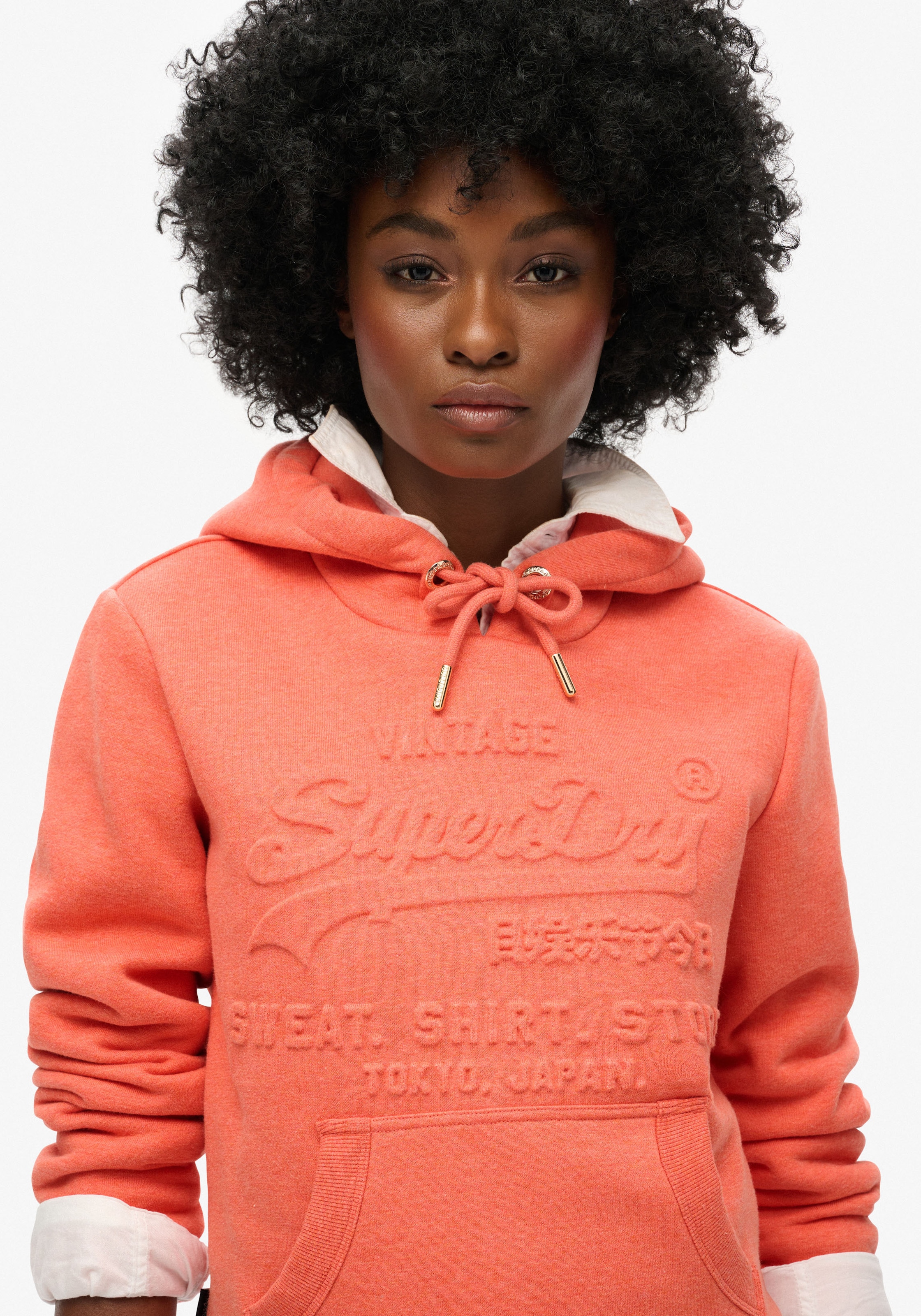Plutosport Superdry Pullover Frauen Superdry Basic Sweatjacke