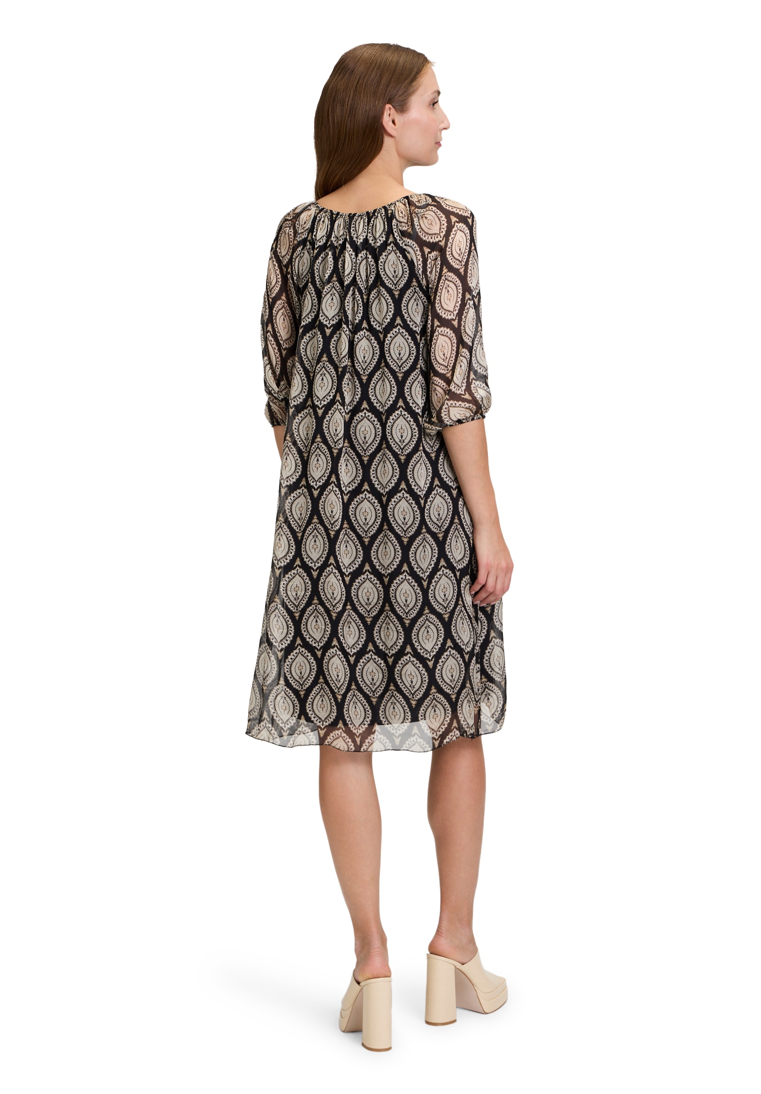 Cartoon Chiffonkleid »Chiffonkleid mit 3/4 Arm«