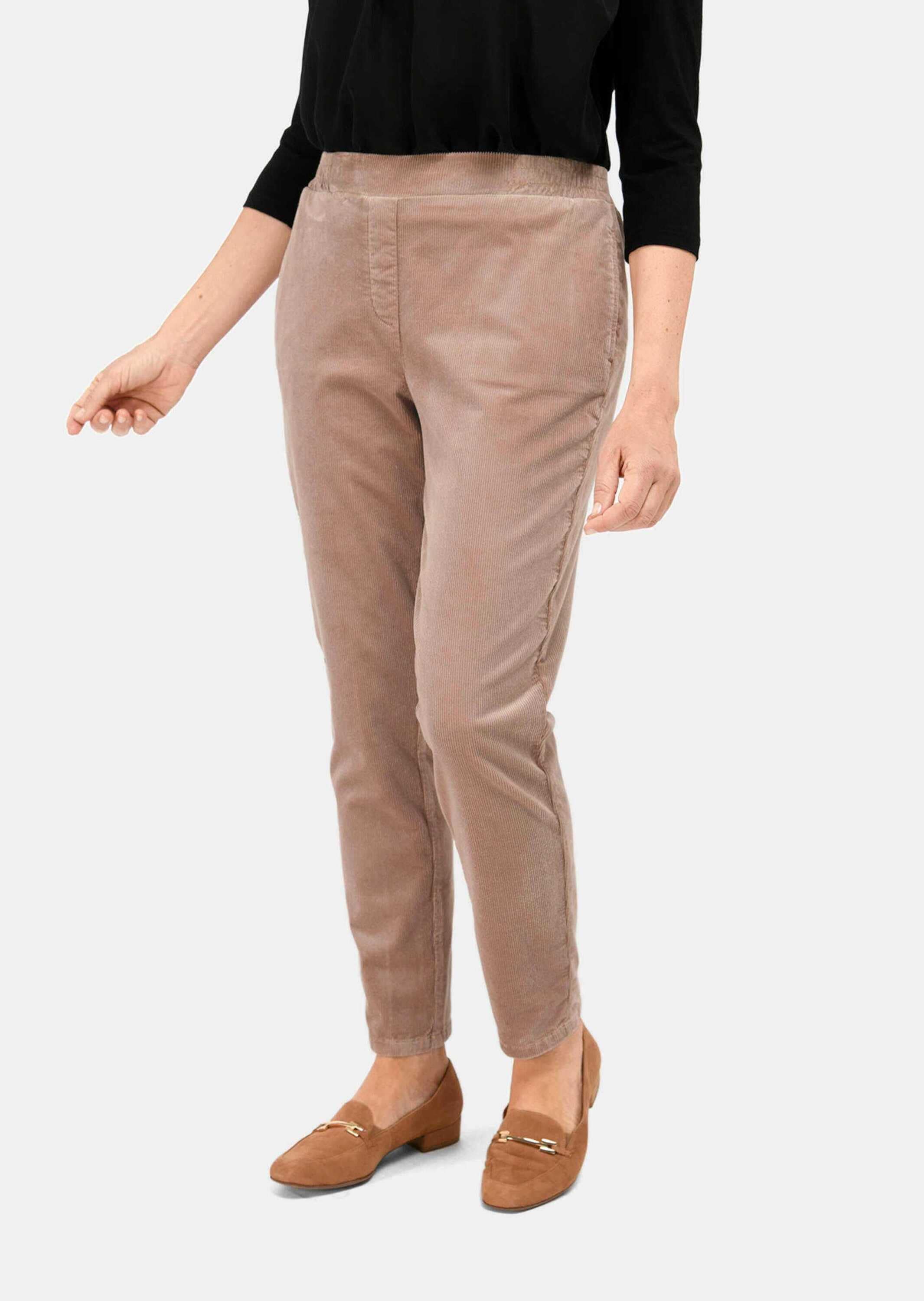 GOLDNER 2-in-1-Hose »Kurzgröße Kurzgröße - Cordhose Martha«