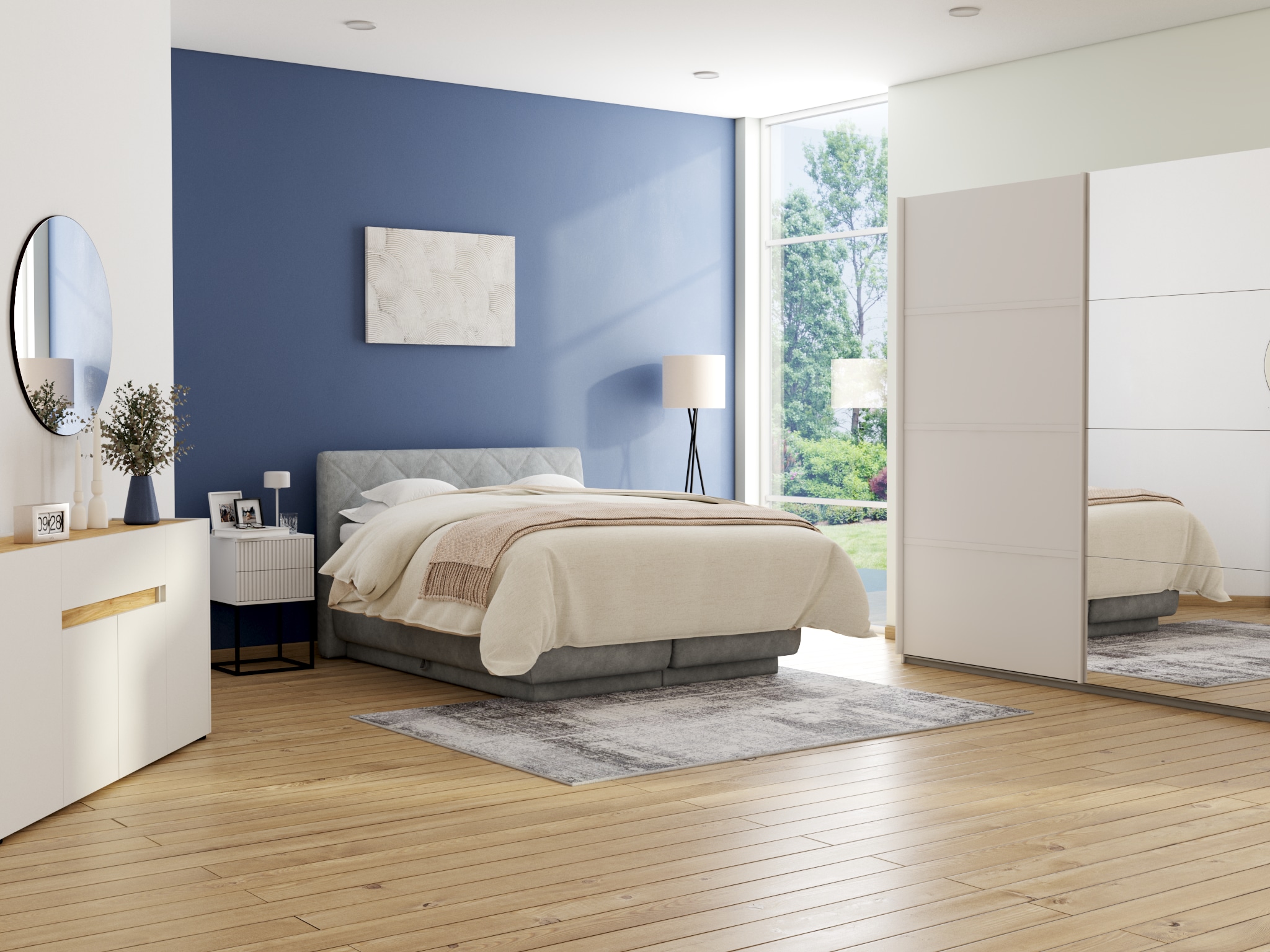 LeGer Home by Lena Gercke Leinwandbild »Sundowner« Abstrakt | Abstrakte | Kunst | Modern | Wüste | klassische Fantasie 1 Stk. tlg. Premium-Leinwandstoff, Handarbeit aus Deutschland