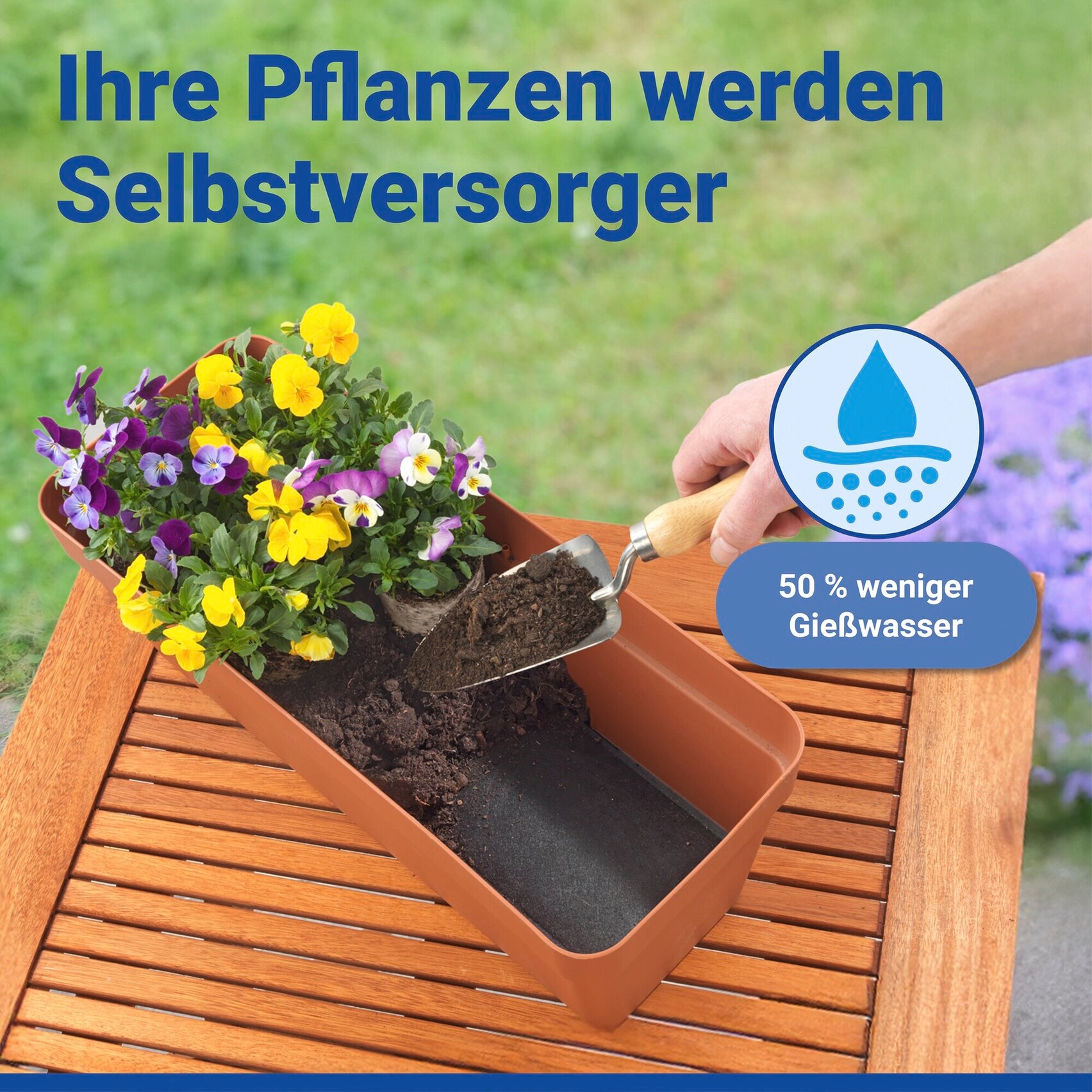 Maximex Bewässerungssystem »2 Wasserspeichermatten, 60x12 cm« (Set, 2 tlg.)  für automatische Pflanzenbewässerung, 5-Lagen-Technologie