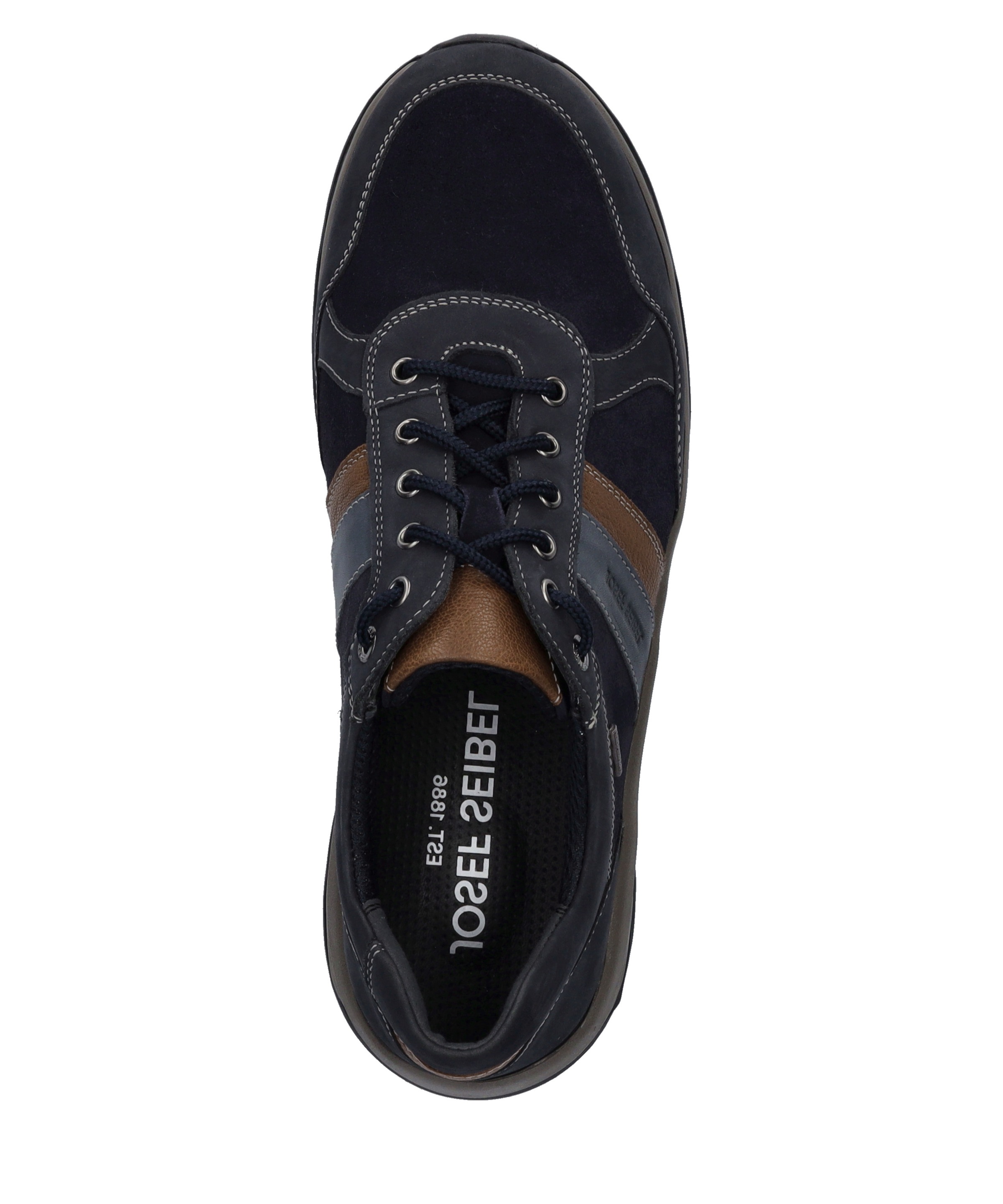 Josef Seibel Schnürschuh »Leroy 56, indigo-kombi«
