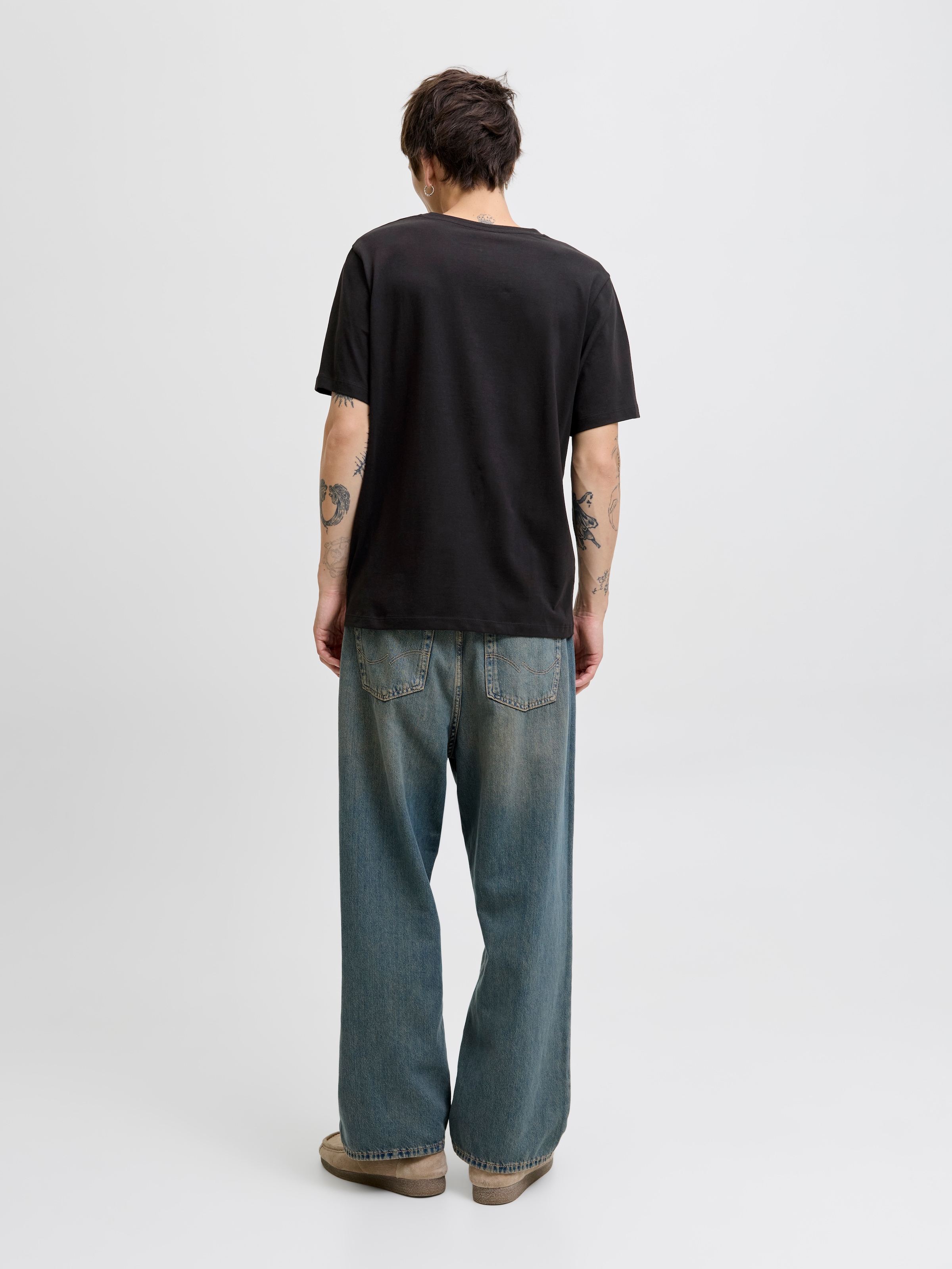 Jack & Jones T-Shirt »JORINWOOD BLOCK BRANDING TEE SS CN«