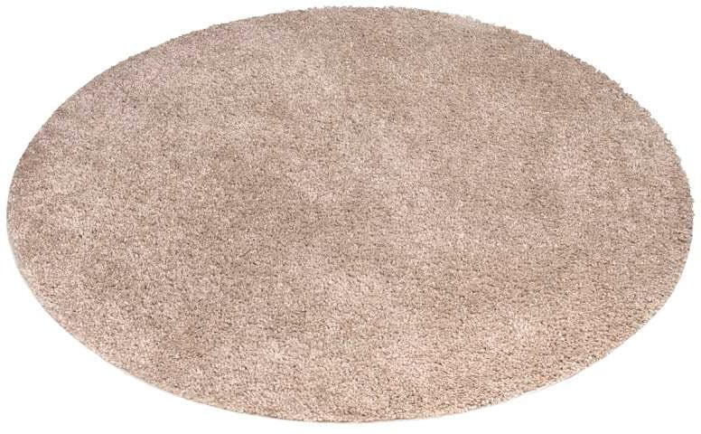 Carpet City Hochflor-Teppich »City Shaggy«, rund, 30 mm Höhe, Teppich Langflor, Uni, Shaggy, flauschig-weich