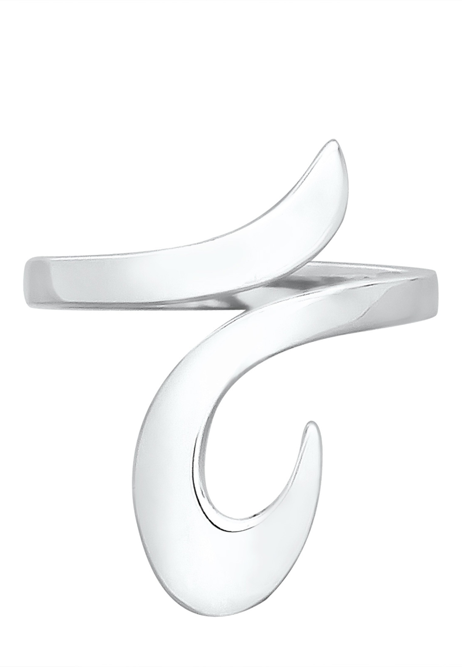 Elli Silberring »Ring Wickelring Verstellbar Ornament 925 Silber«
