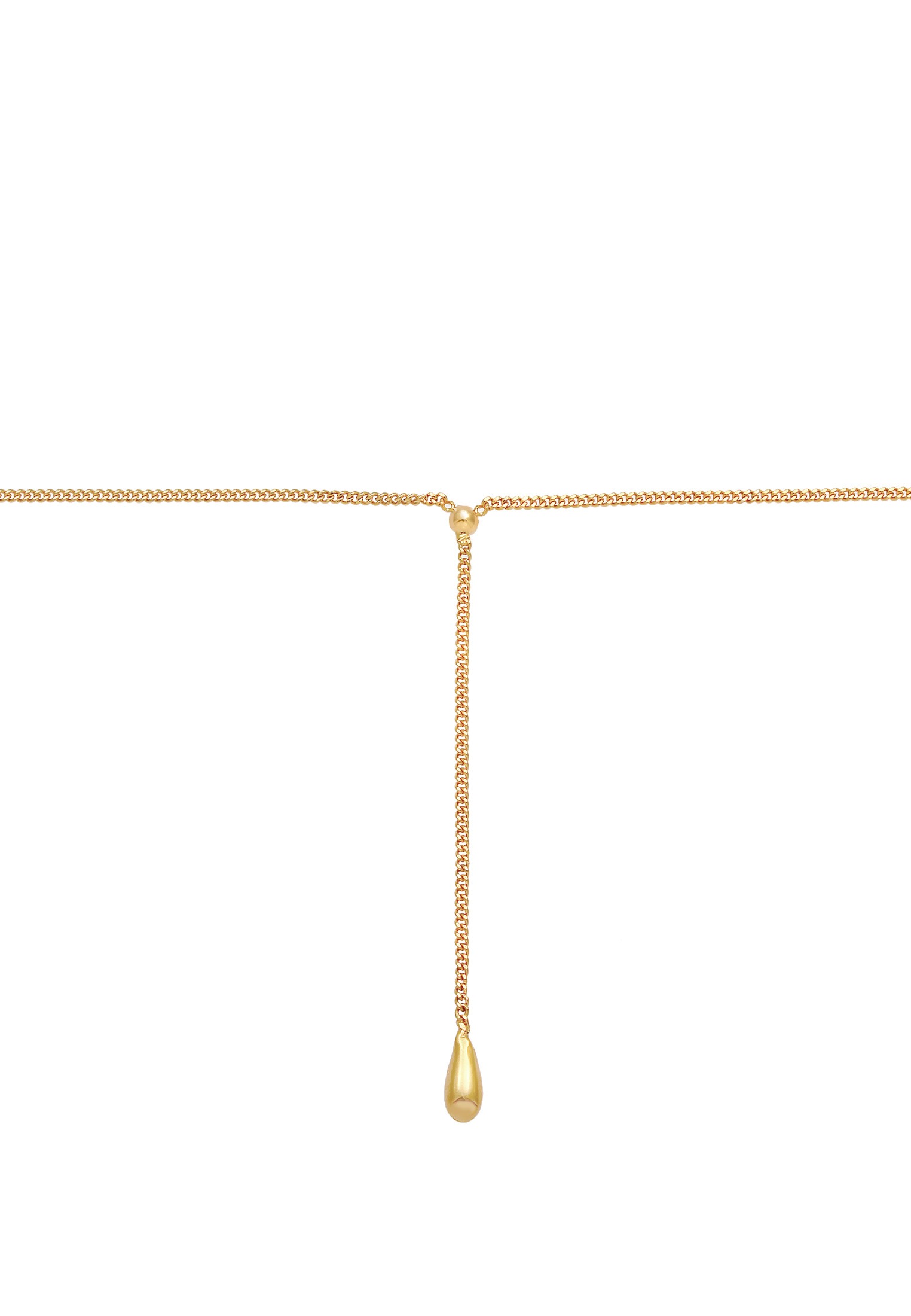 Elli Y-Kette »Halskette Choker Y-kette Tropfen Kugel 925 Silber«