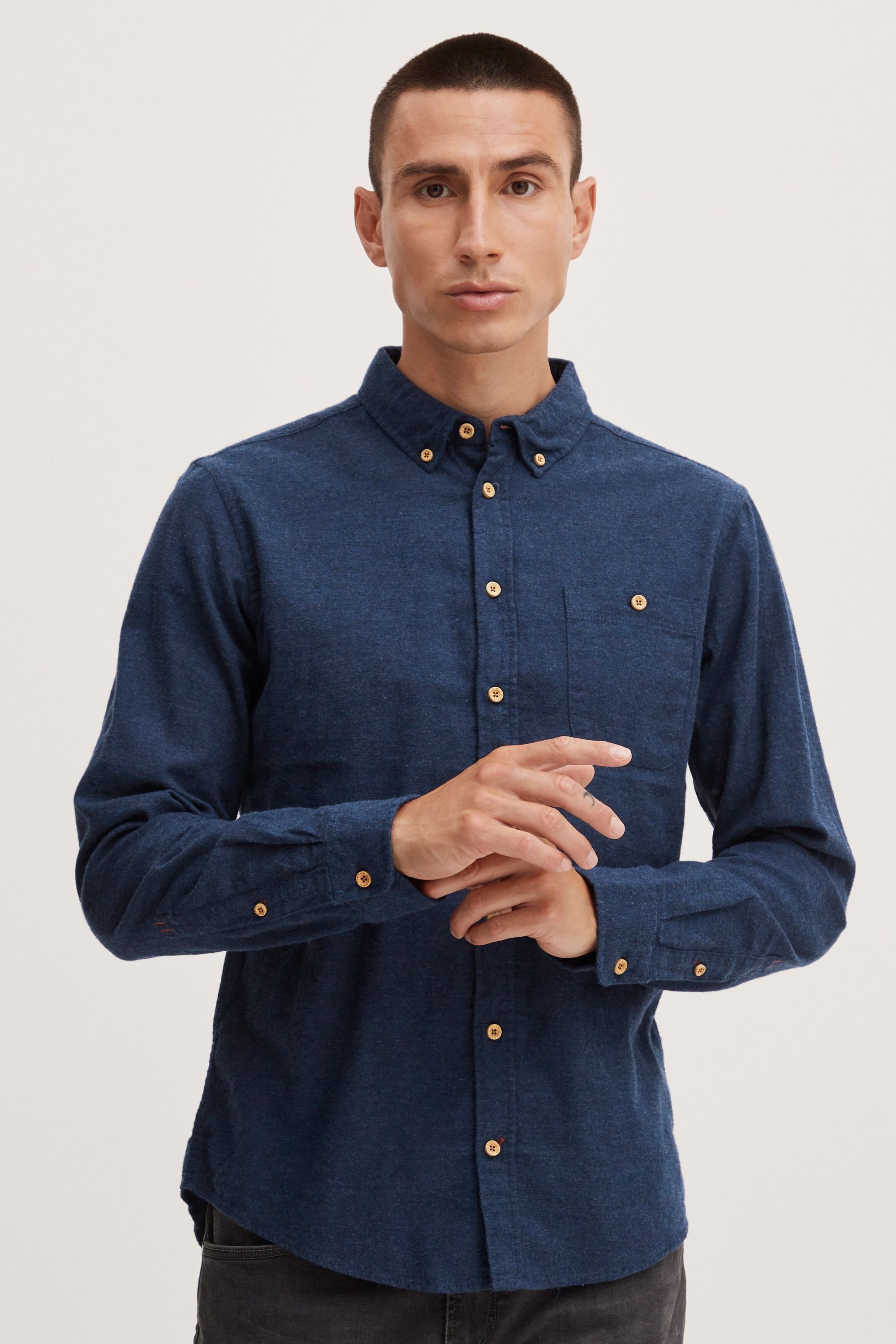 Blend Langarmhemd »Langarmhemd BHShirt«