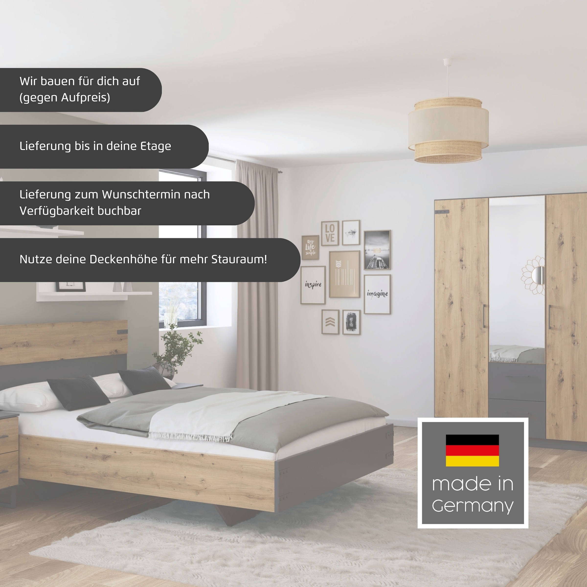 rauch Schrank-Set »Holmes«