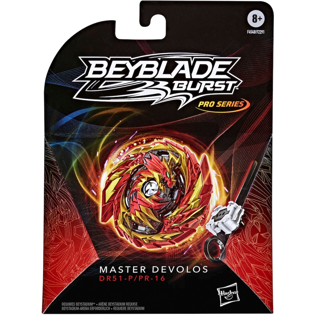 Hasbro Speed-Kreisel »Beyblade Burst Pro Series Master Devolos«, Starter Pack