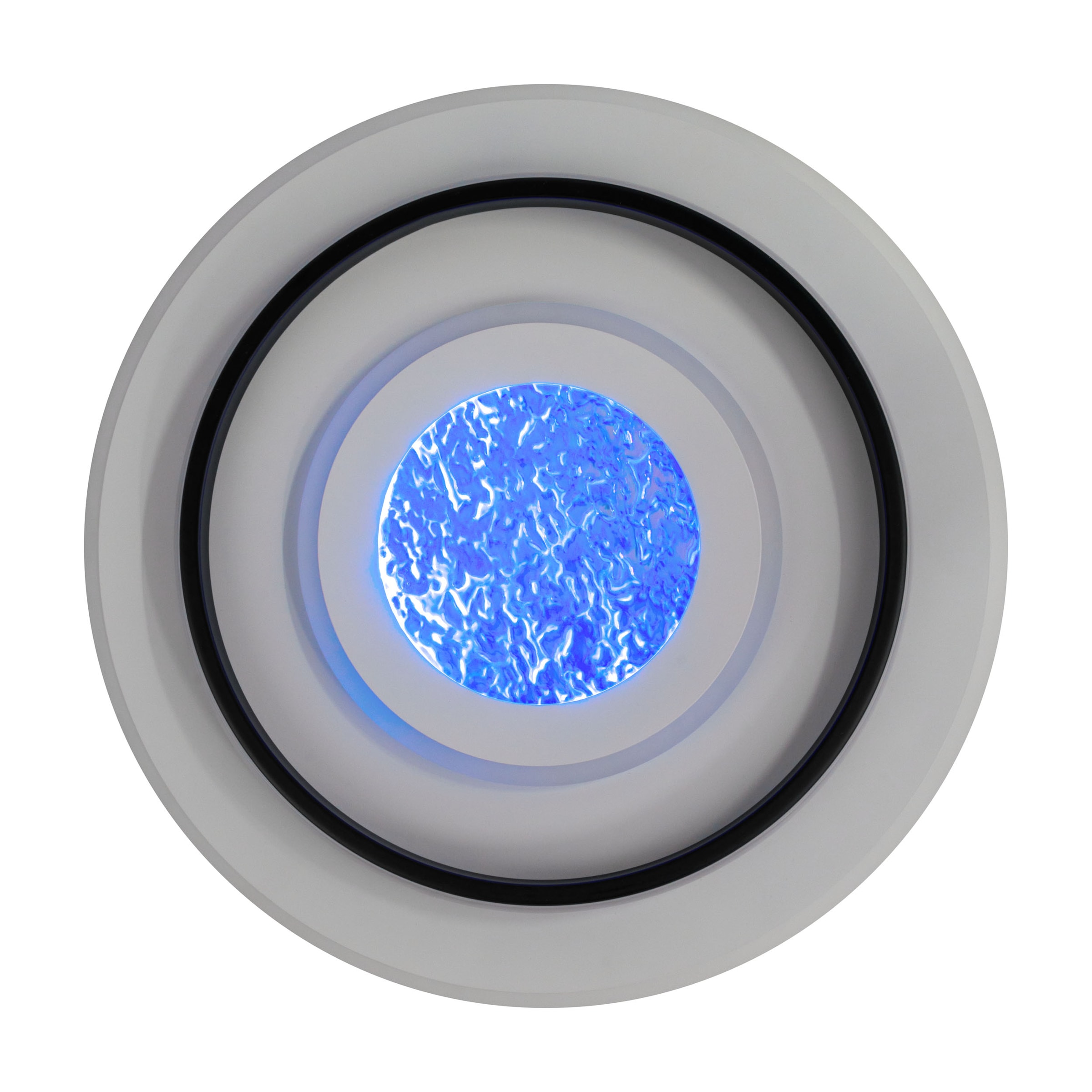 näve LED Deckenleuchte »Stelios« LED-Modul 1 Stk. RGB | warmweiß - kaltweiß dimmbar per IR-Fernbedienung, CCT, RGB, Memory, Nachtlicht, D: 45cm