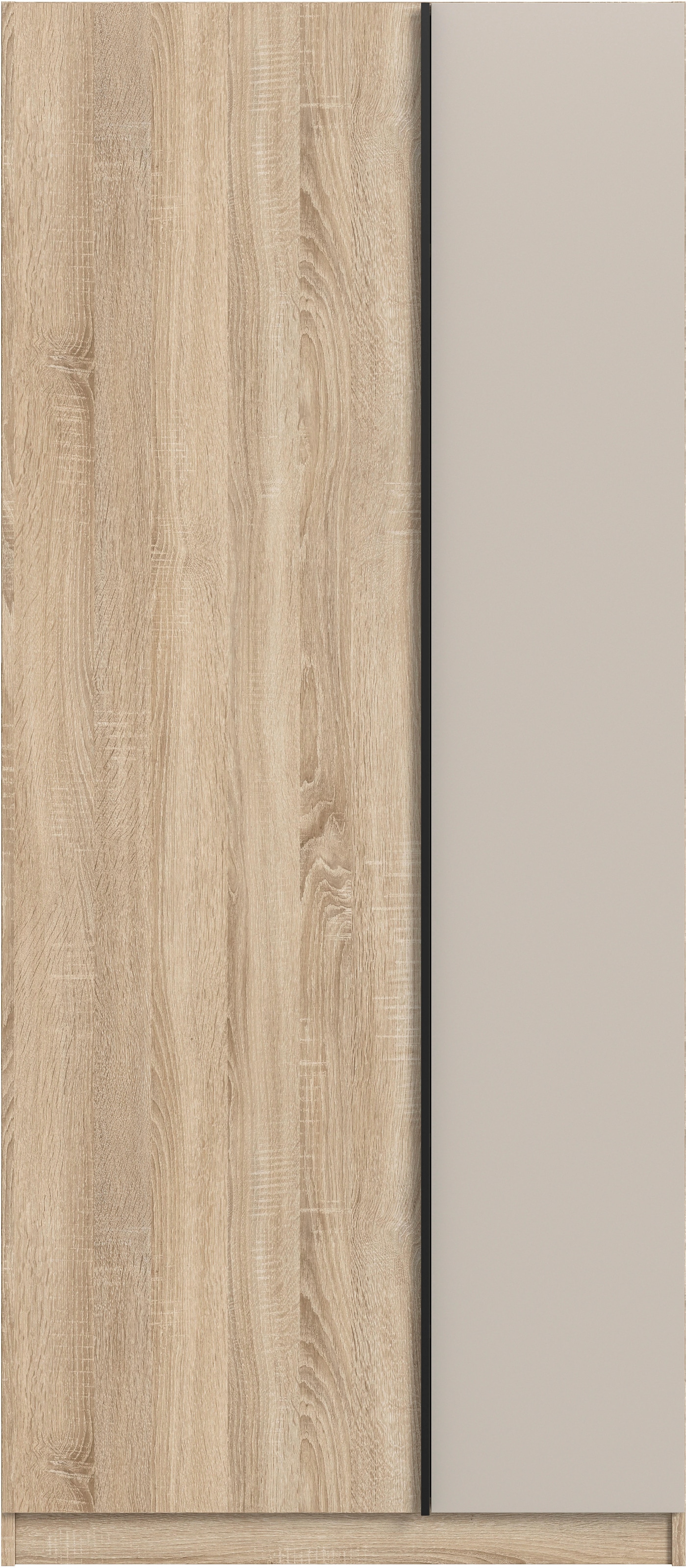 Home affaire Kleiderschrank »BENDINGO, TOPSELLER!, Schlafzimmerschrank, Schrank, Garderobenschrank« OTTO BESTSELLER, Garderobe & Schlafzimmer,  Breite 80cm, Eiche NB, 2-türig, inkl 1 Kleiderstange und 1 Ablageboden