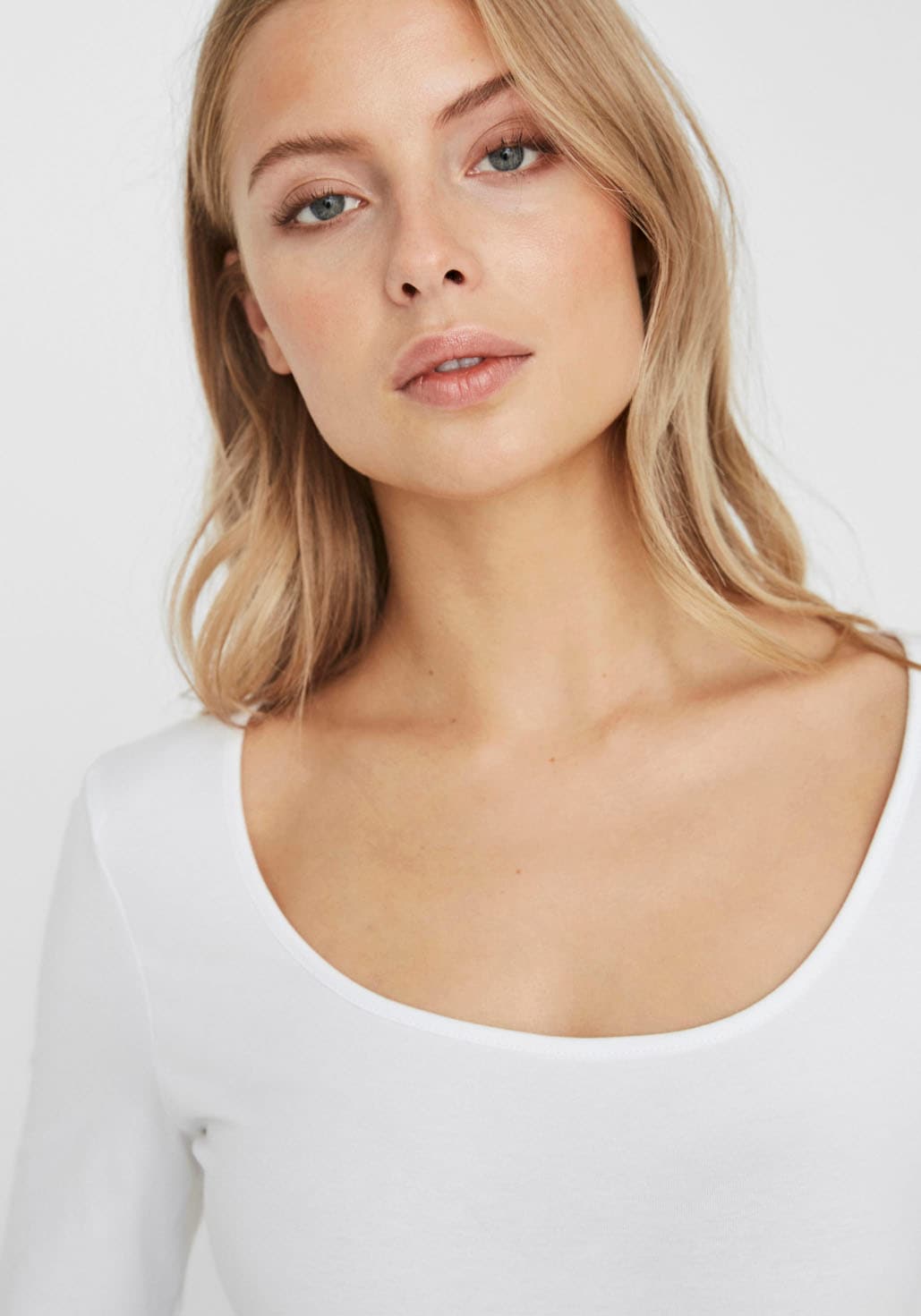 Vero Moda Langarmshirt »VMMAXI«, aus Bio-Baumwolle