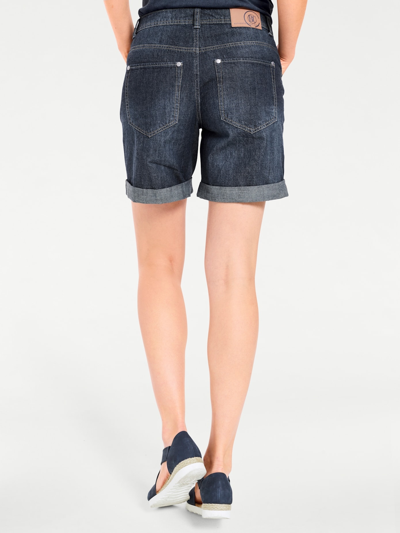 LINEA TESINI by heine Jeansshorts, (1 tlg.)