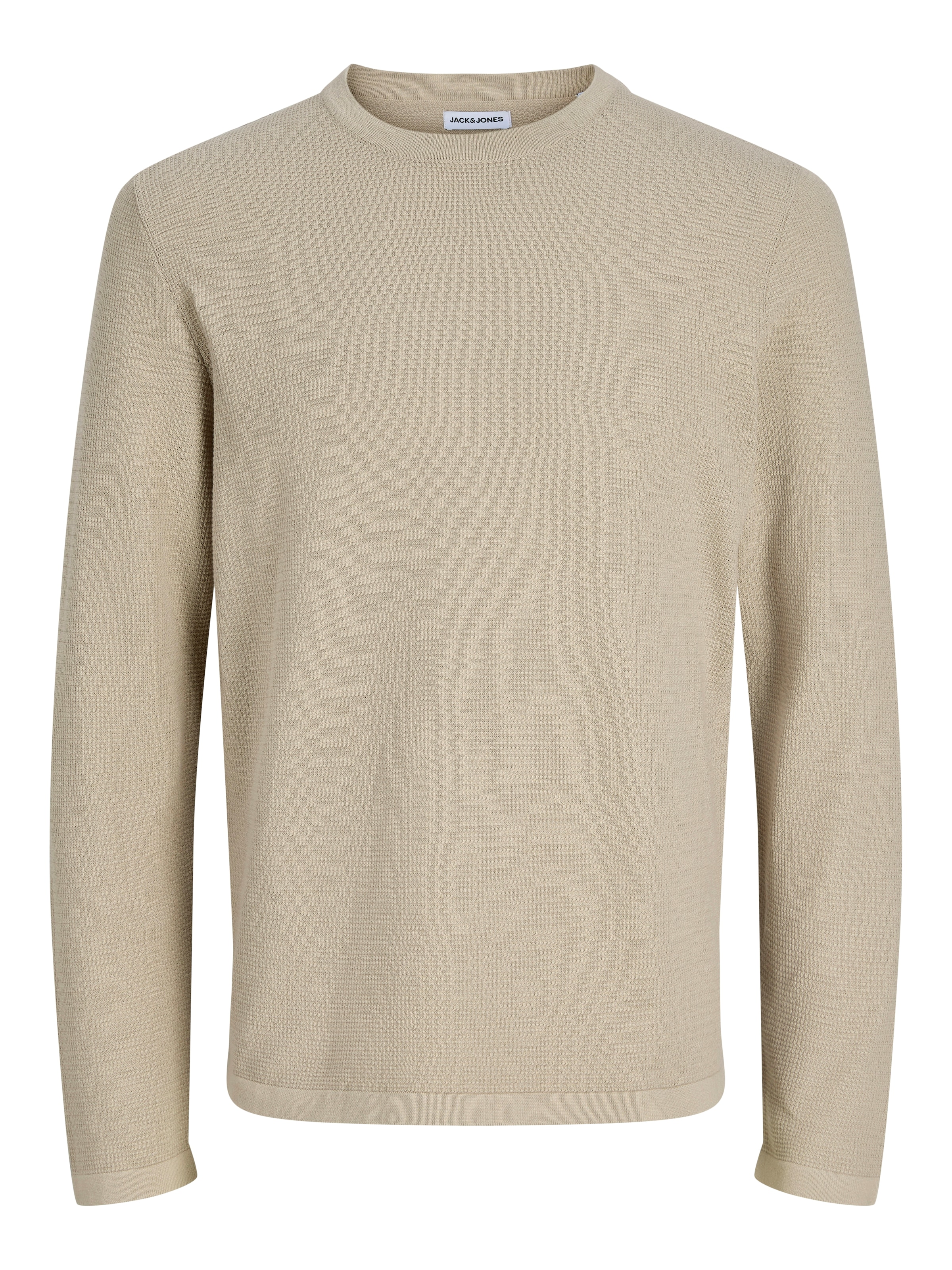 Jack & Jones Rundhalspullover »JJEAUSTIN KNIT CREW NECK NOOS« Baumwollmischung, regular fit